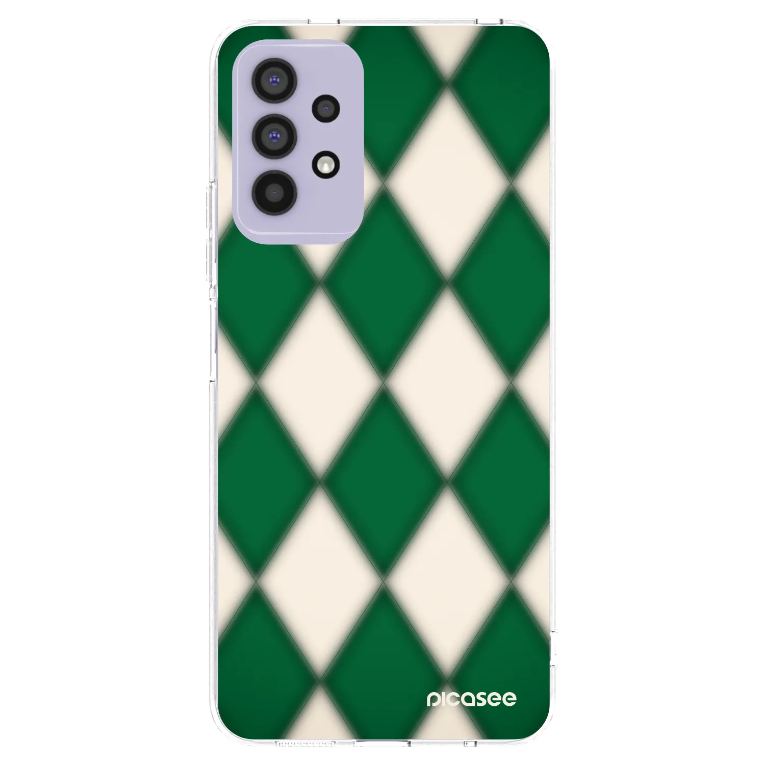 Picasee husă transparentă din silicon pentru Samsung Galaxy A32 4G SM-A325F - Emerald Diamond