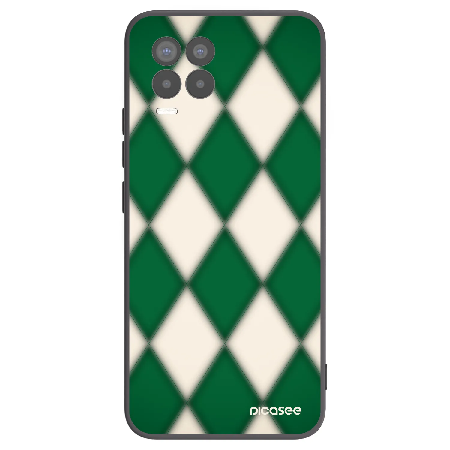 Picasee husă neagră din silicon pentru Realme 8 Pro - Emerald Diamond
