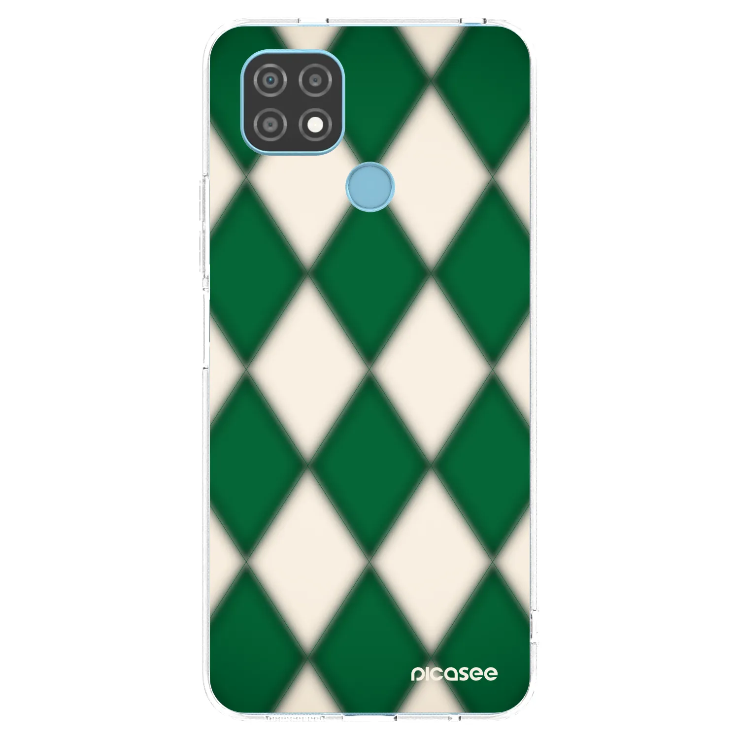 Picasee husă transparentă din silicon pentru Realme C21 - Emerald Diamond
