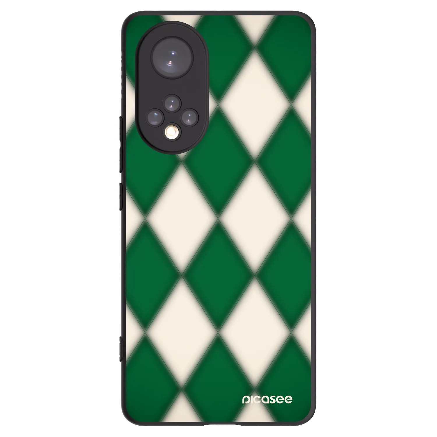 Picasee husă neagră din silicon pentru Huawei Nova 9 - Emerald Diamond