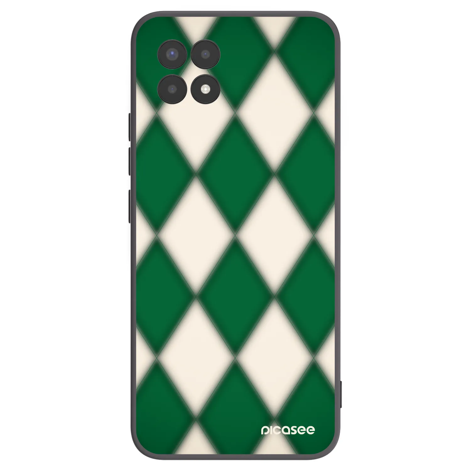 Picasee husă neagră din silicon pentru Realme 8i - Emerald Diamond
