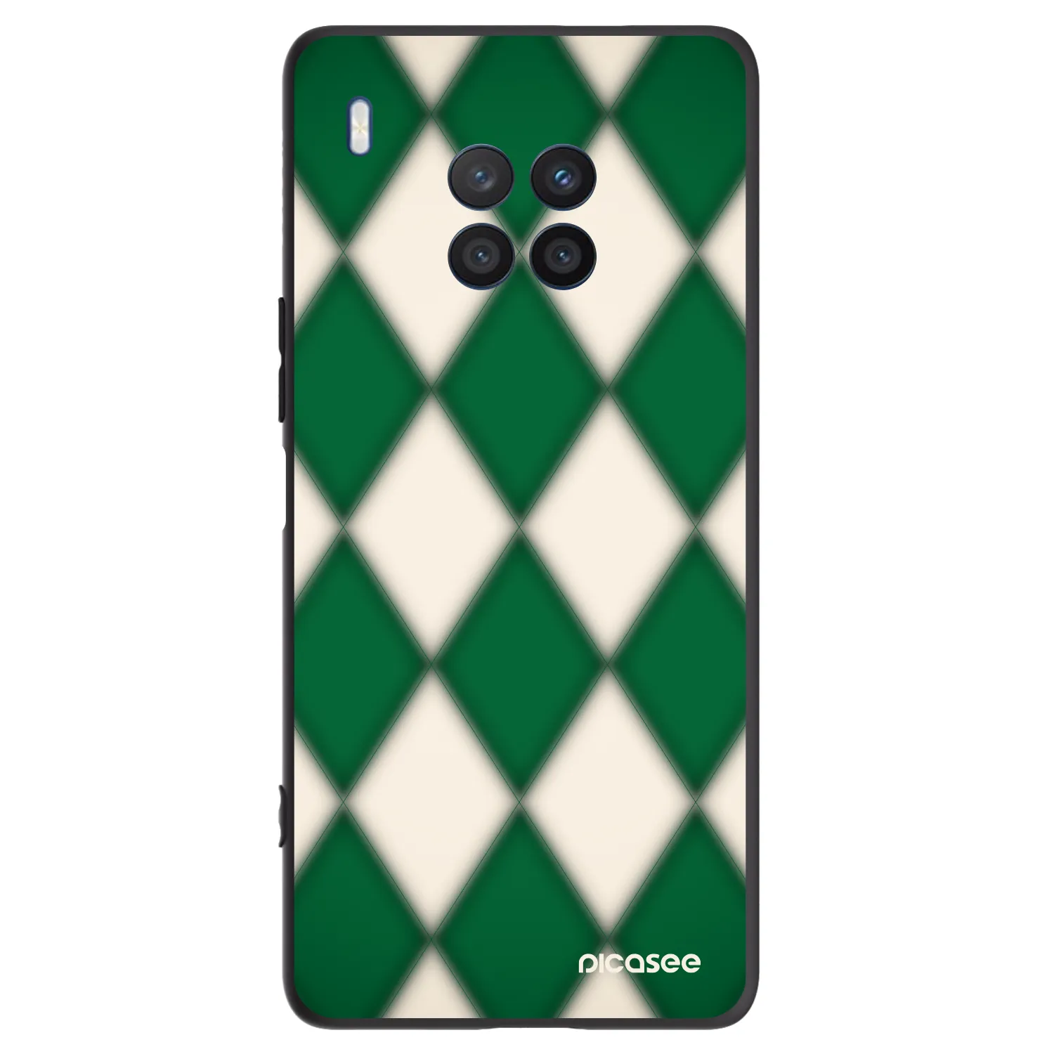 Picasee husă neagră din silicon pentru Honor 50 Lite - Emerald Diamond