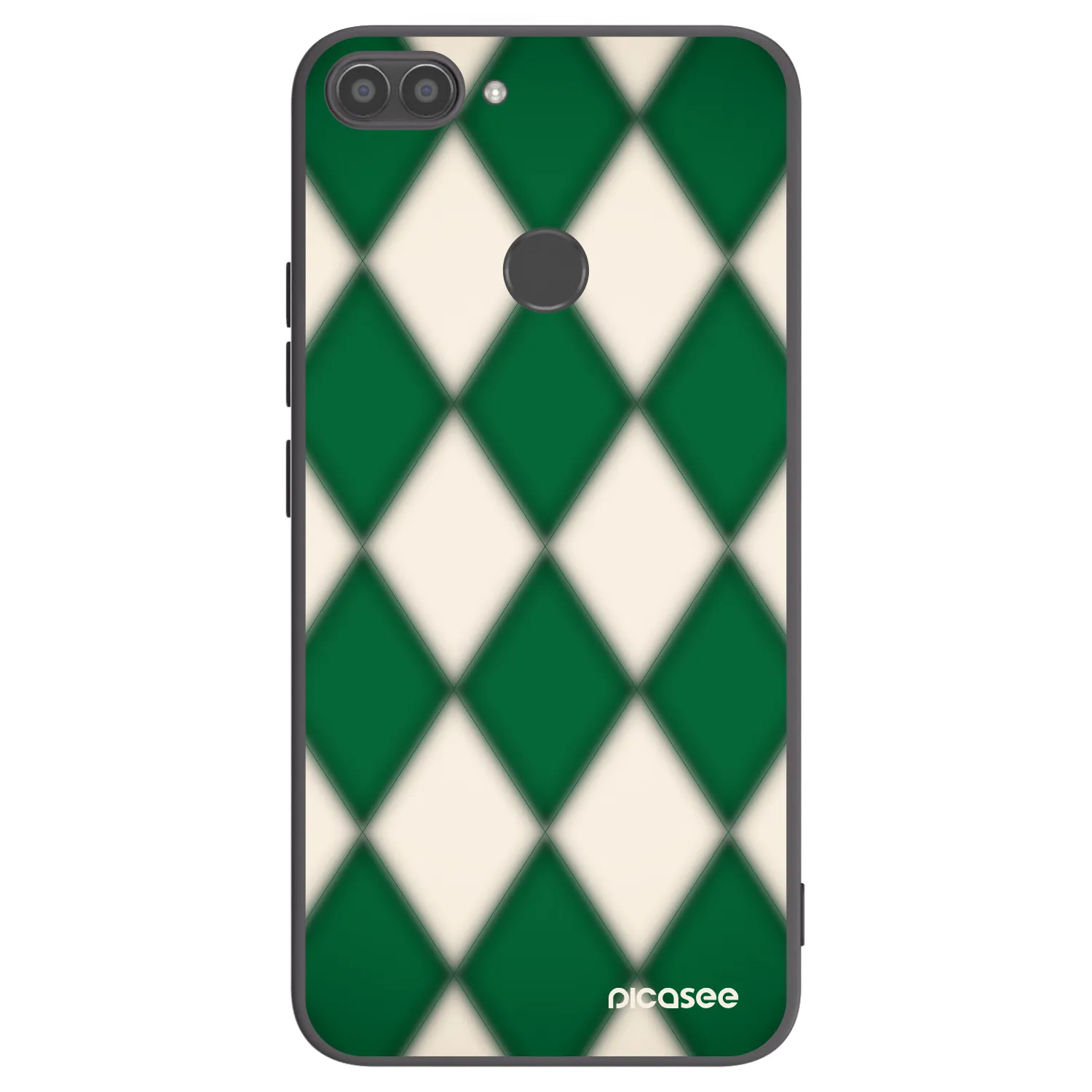 Picasee husă neagră din silicon pentru Huawei P Smart - Emerald Diamond