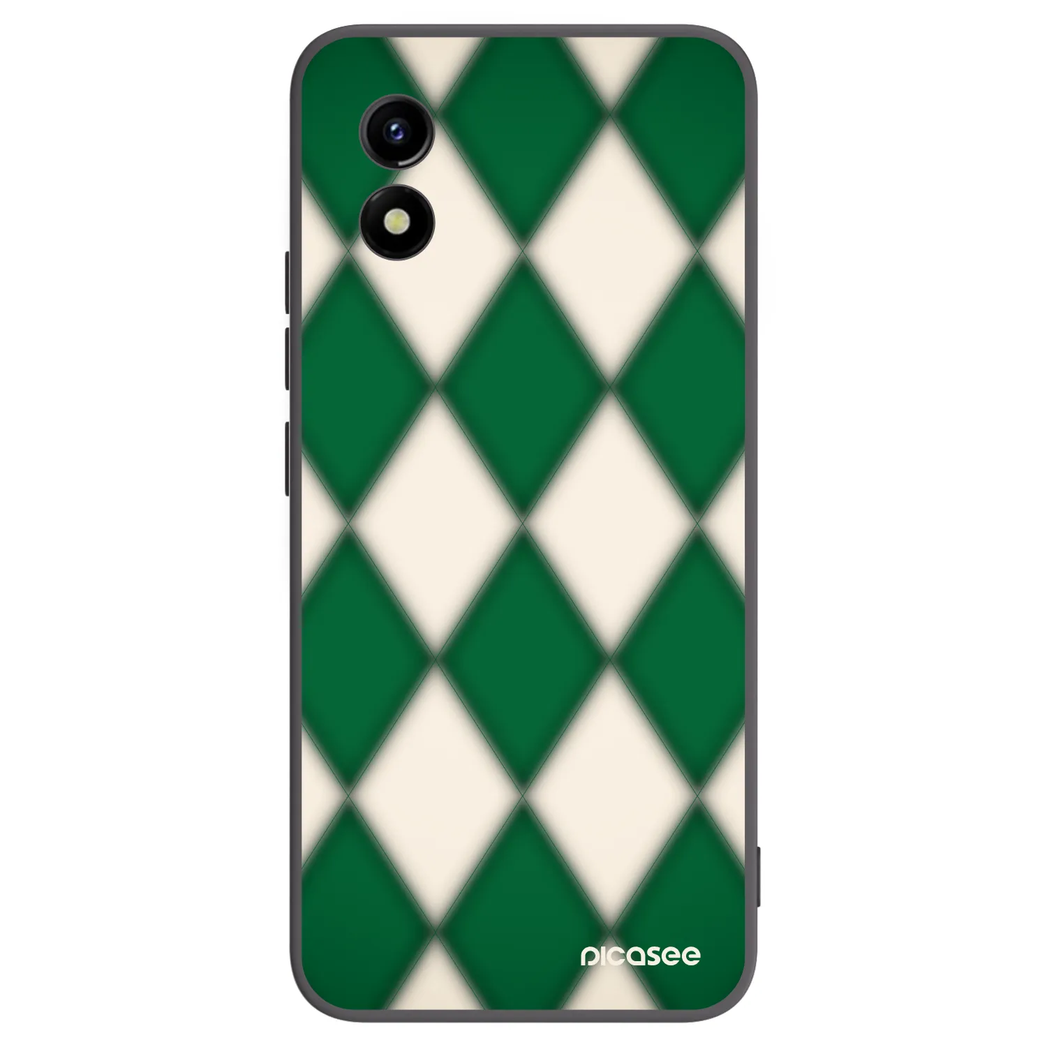 Picasee husă neagră din silicon pentru Vivo Y01 - Emerald Diamond