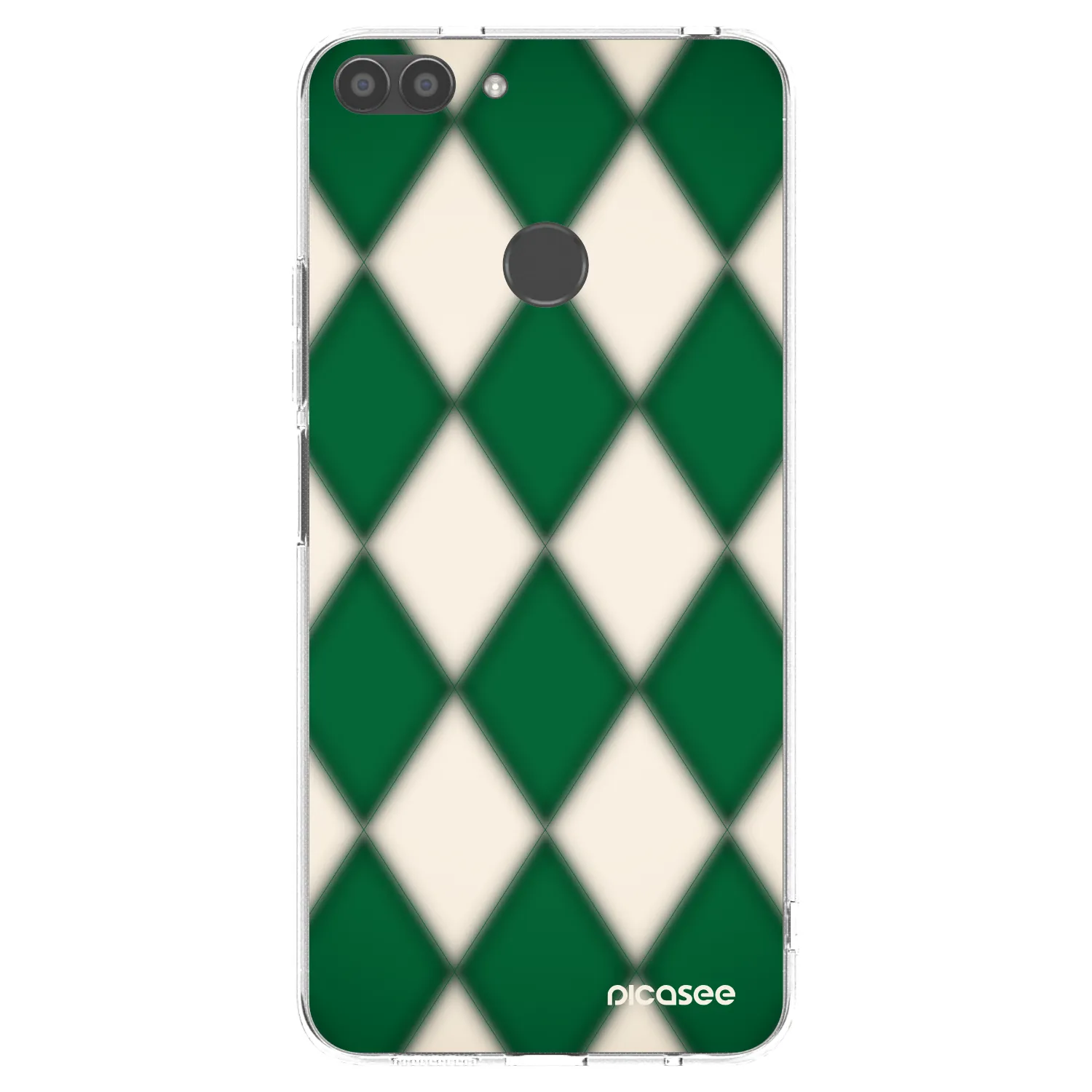 Picasee husă transparentă din silicon pentru Huawei P Smart - Emerald Diamond