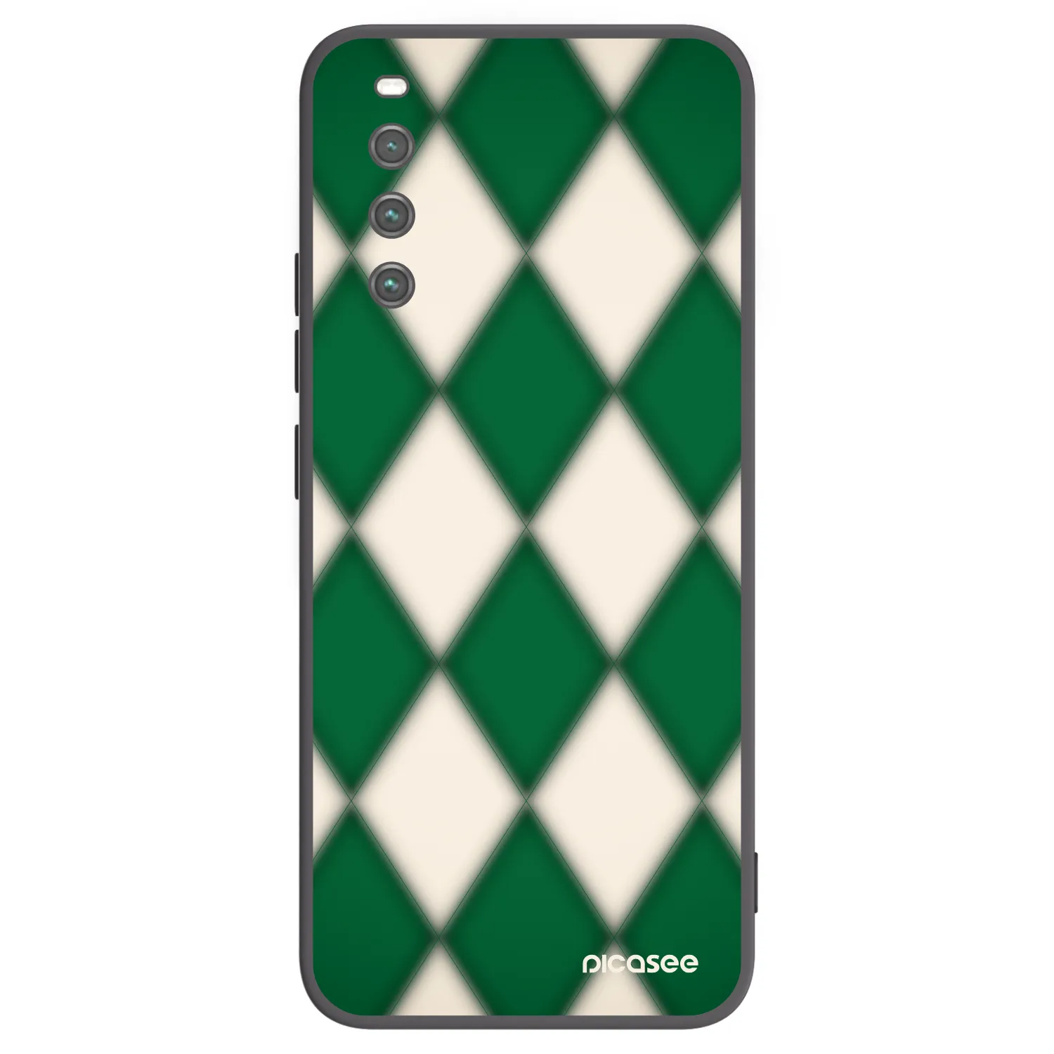 Picasee husă neagră din silicon pentru Sony Xperia 10 IV 5G - Emerald Diamond