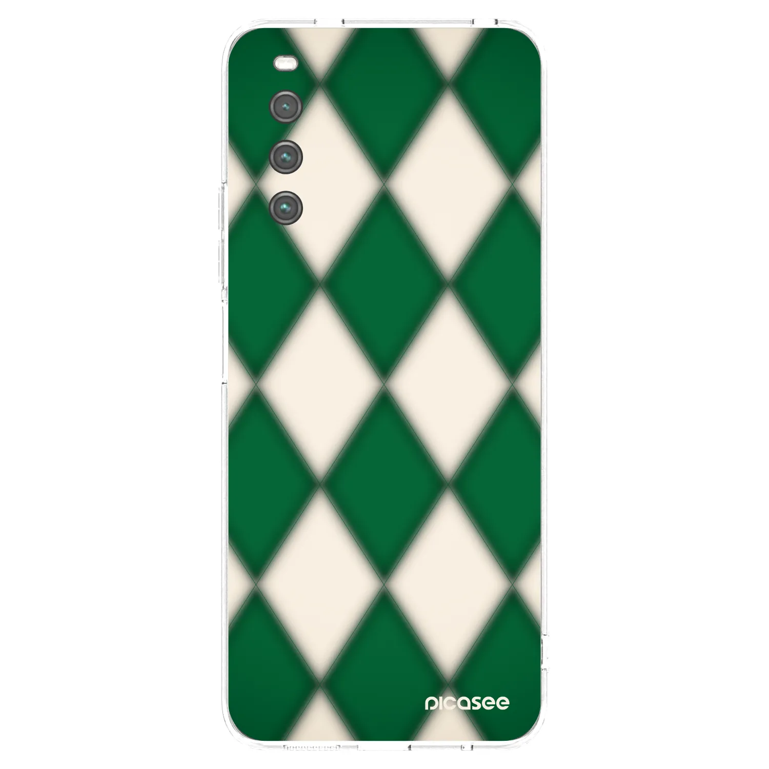 Picasee husă transparentă din silicon pentru Sony Xperia 10 IV 5G - Emerald Diamond