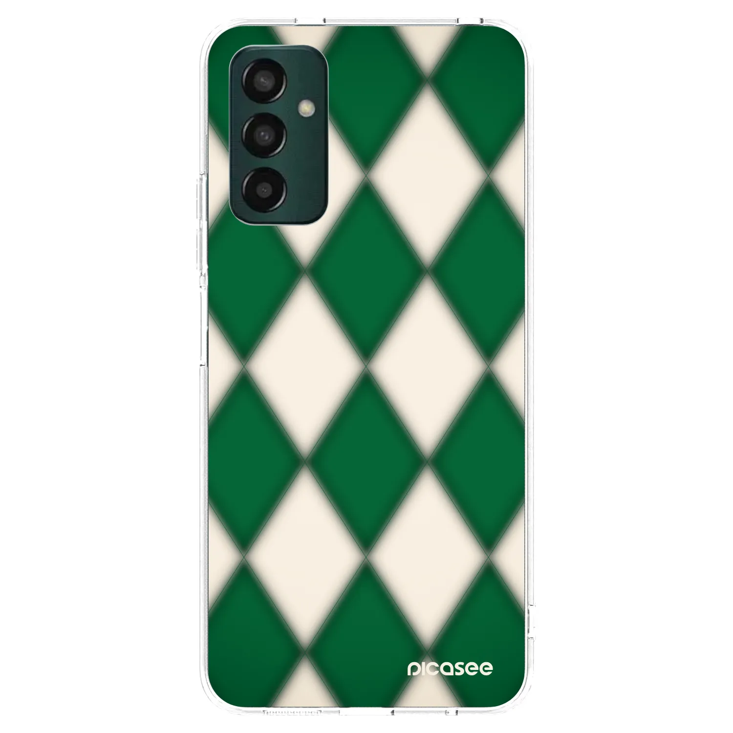Picasee husă transparentă din silicon pentru Samsung Galaxy M13 M135F - Emerald Diamond