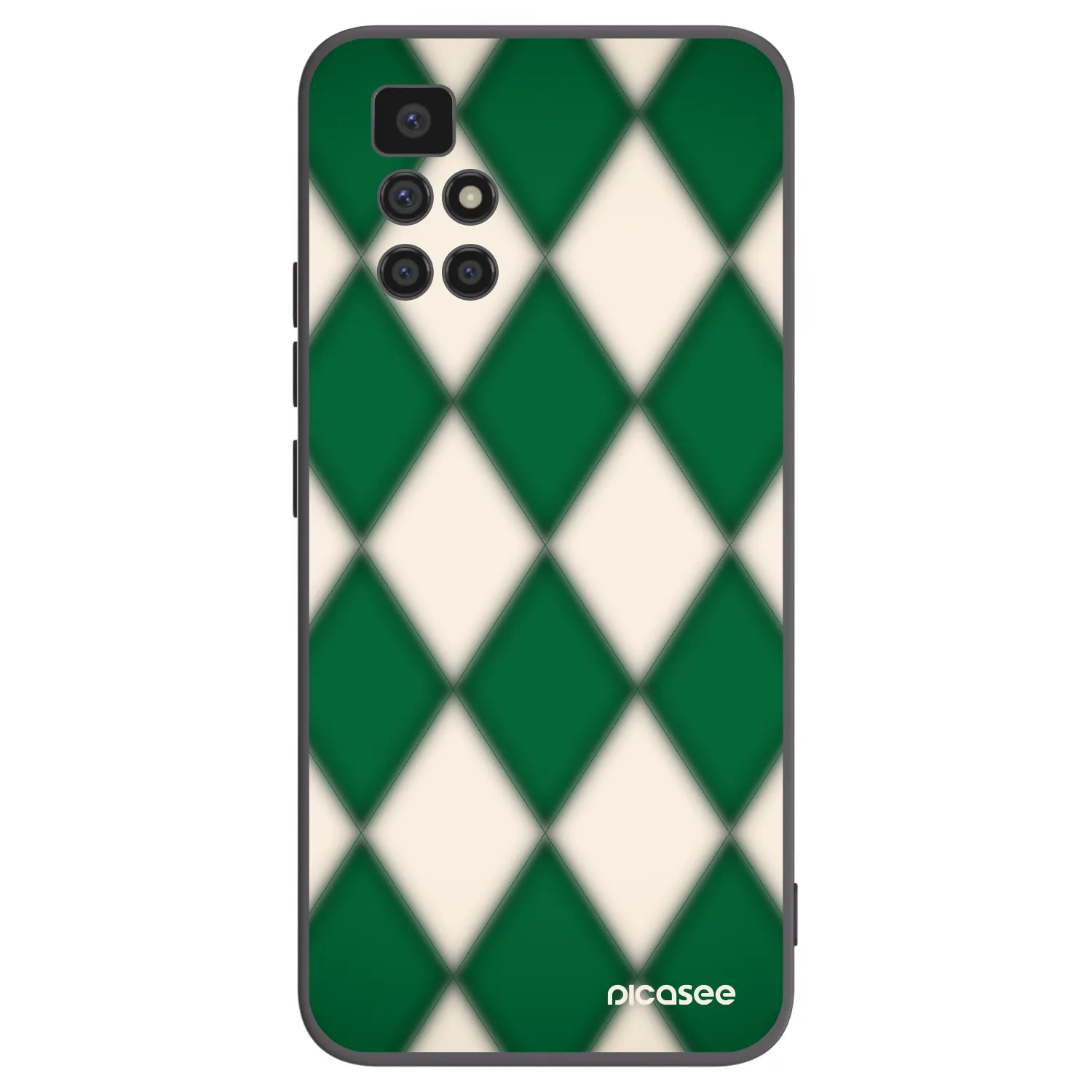 Picasee husă neagră din silicon pentru Xiaomi Redmi 10 (2022) - Emerald Diamond