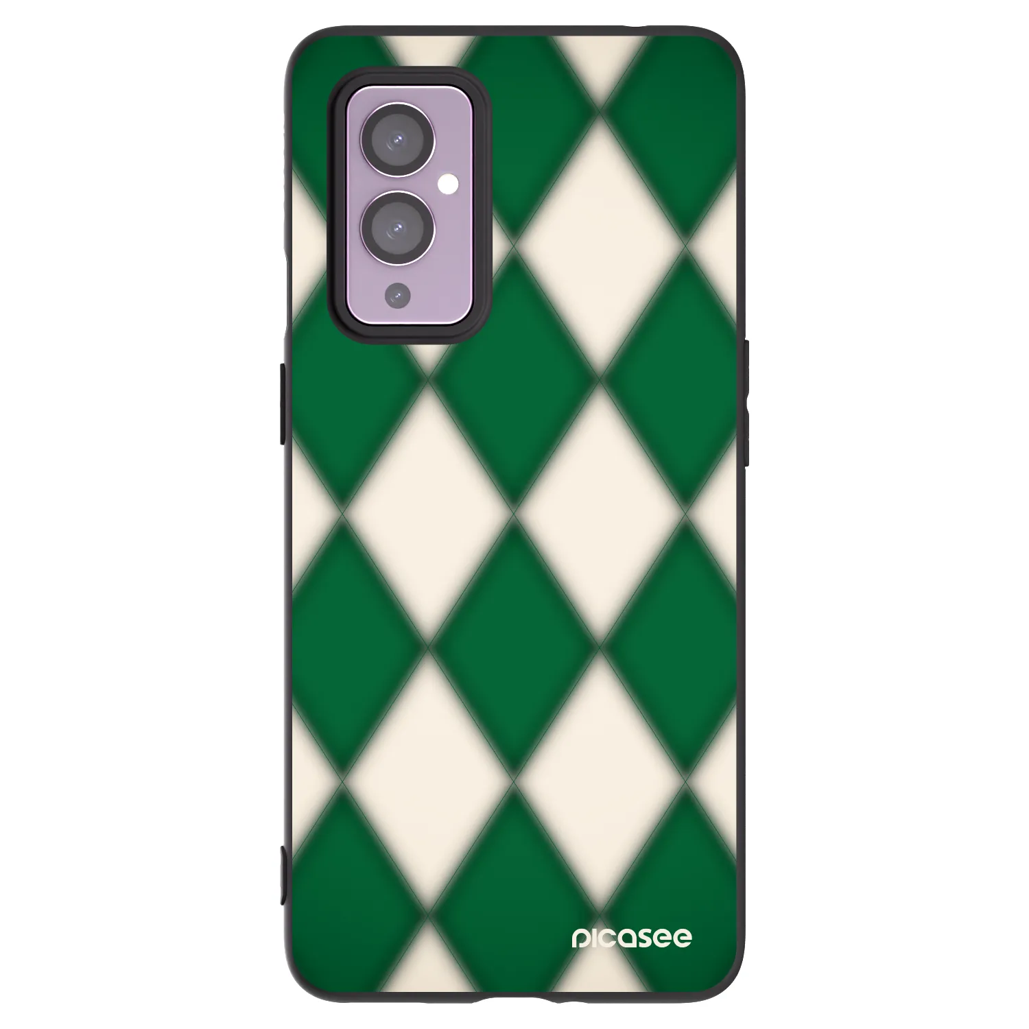 Picasee husă neagră din silicon pentru OnePlus 9 - Emerald Diamond