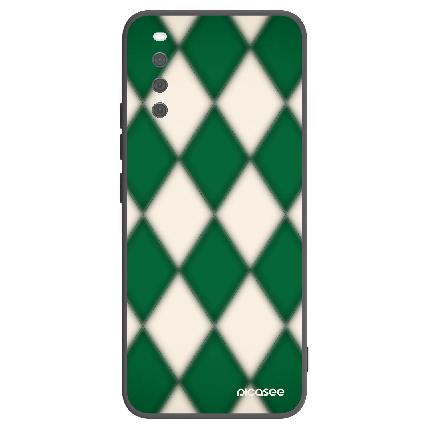 Picasee husă neagră din silicon pentru Sony Xperia 10 III - Emerald Diamond
