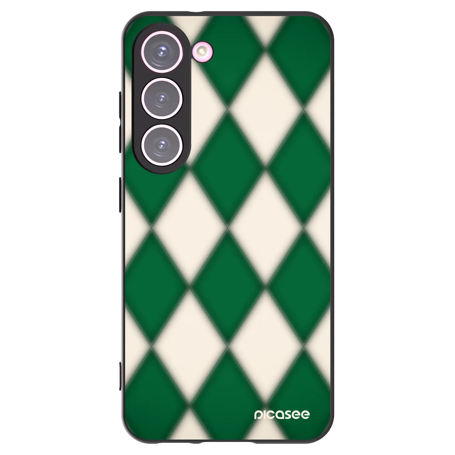 Picasee husă neagră din silicon pentru Samsung Galaxy S23 5G - Emerald Diamond