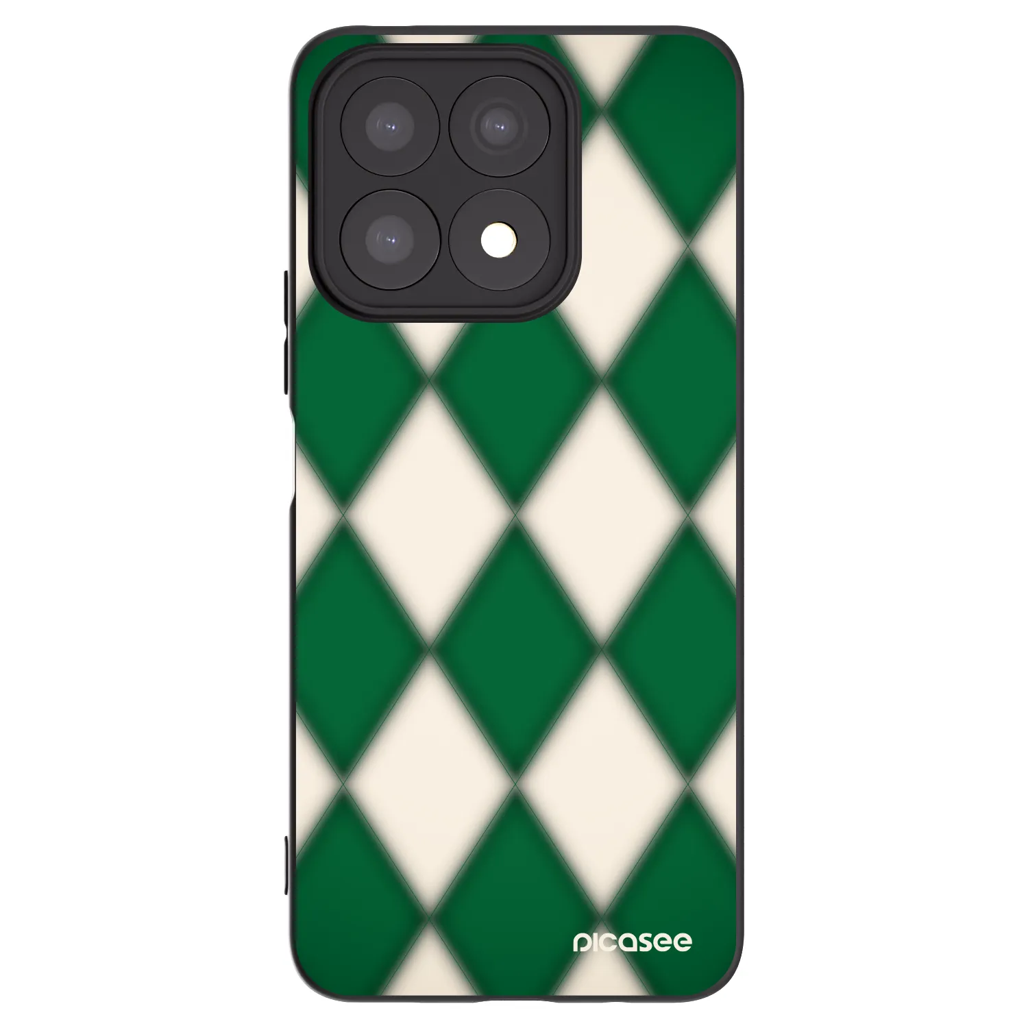Picasee husă neagră din silicon pentru Honor X8a - Emerald Diamond