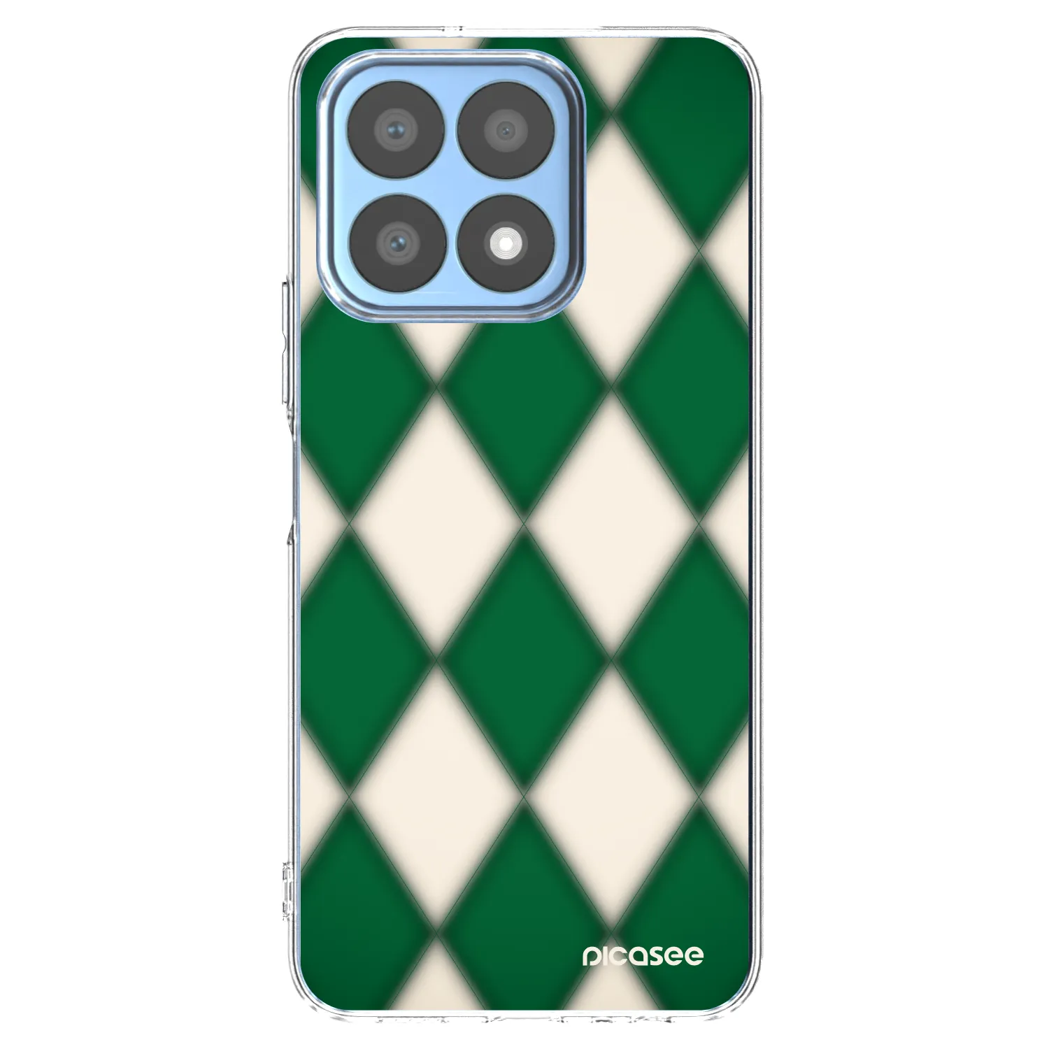Picasee husă transparentă din silicon pentru Honor X8a - Emerald Diamond