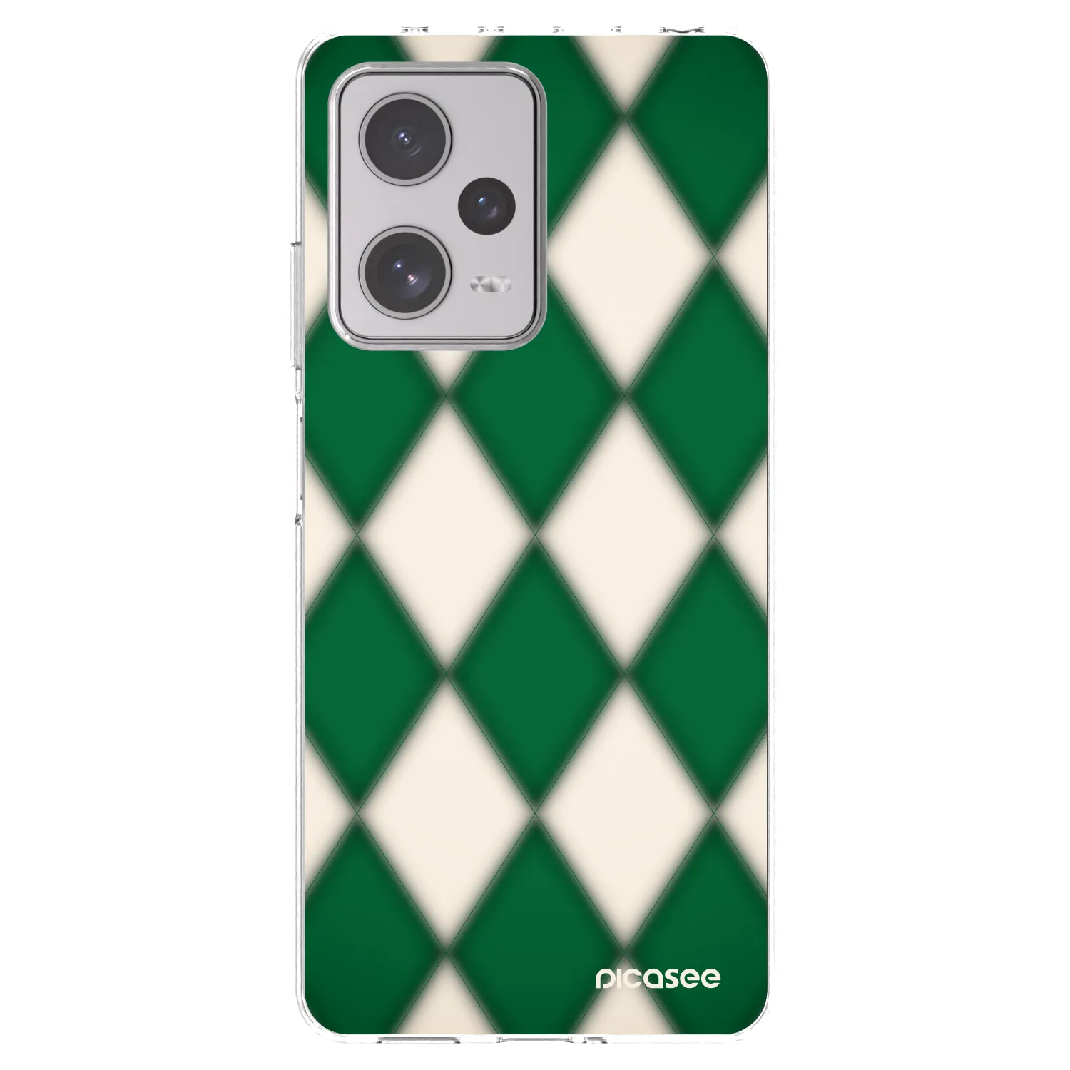 Picasee husă transparentă din silicon pentru Xiaomi Redmi Note 12 Pro+ 5G - Emerald Diamond