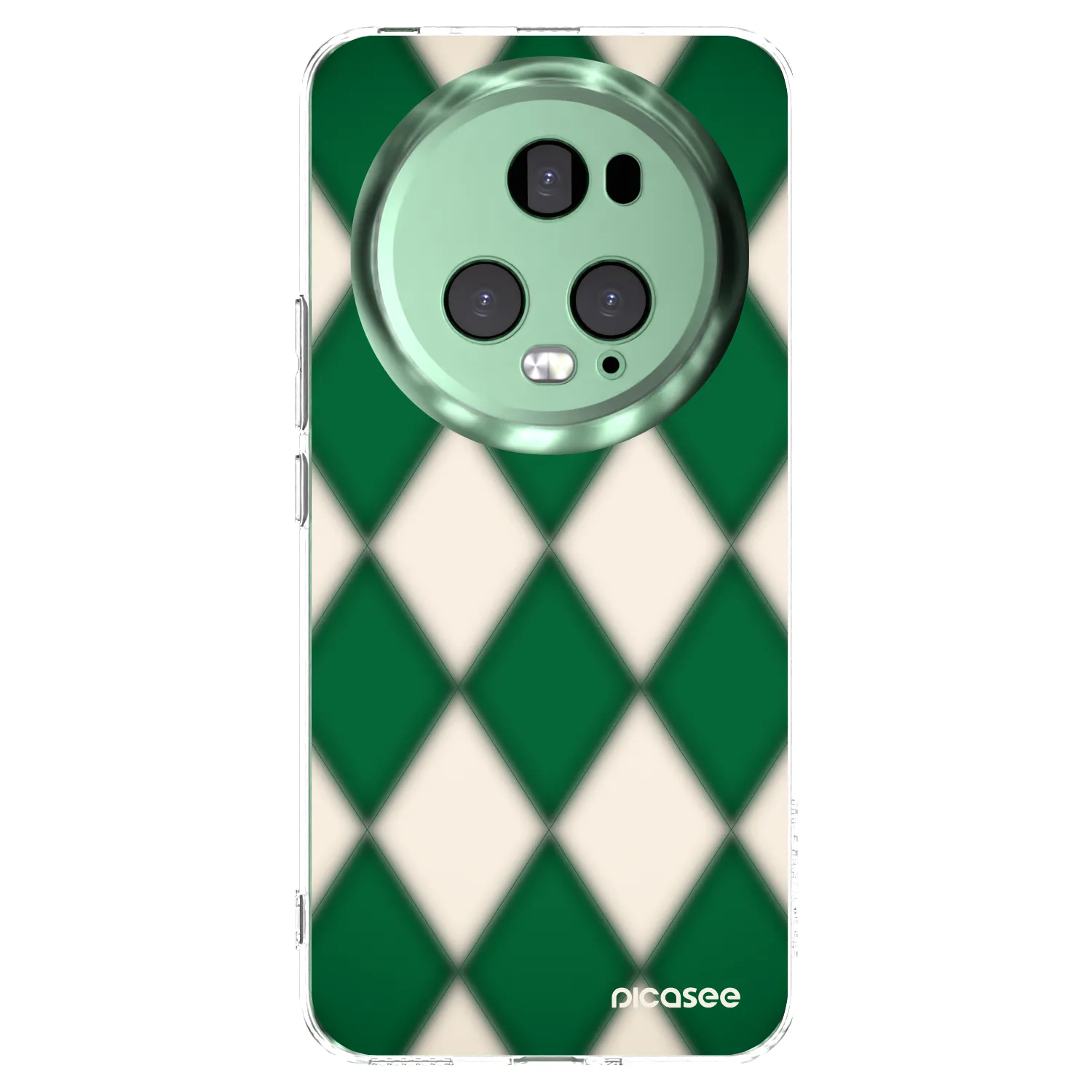 Picasee husă transparentă din silicon pentru Honor Magic5 Pro - Emerald Diamond