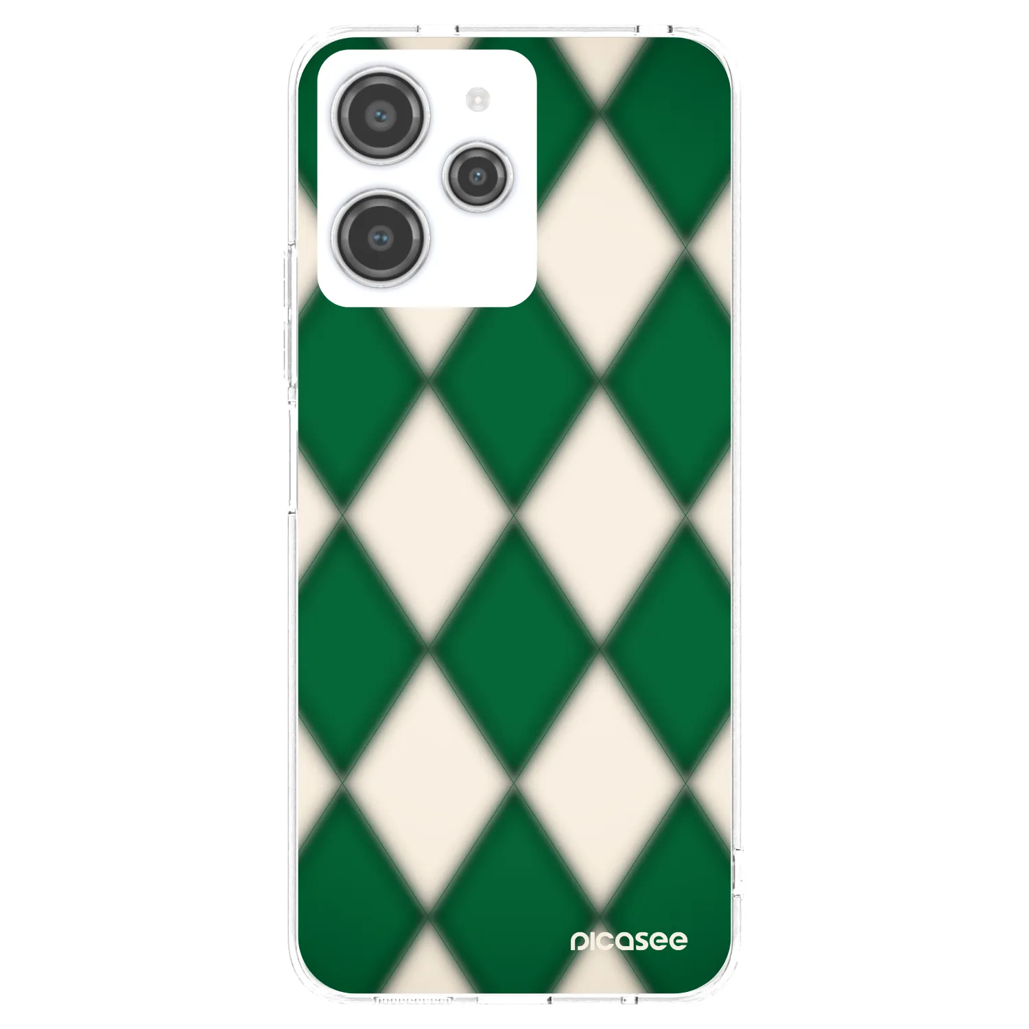 Picasee husă transparentă din silicon pentru Xiaomi Redmi 12 4G - Emerald Diamond