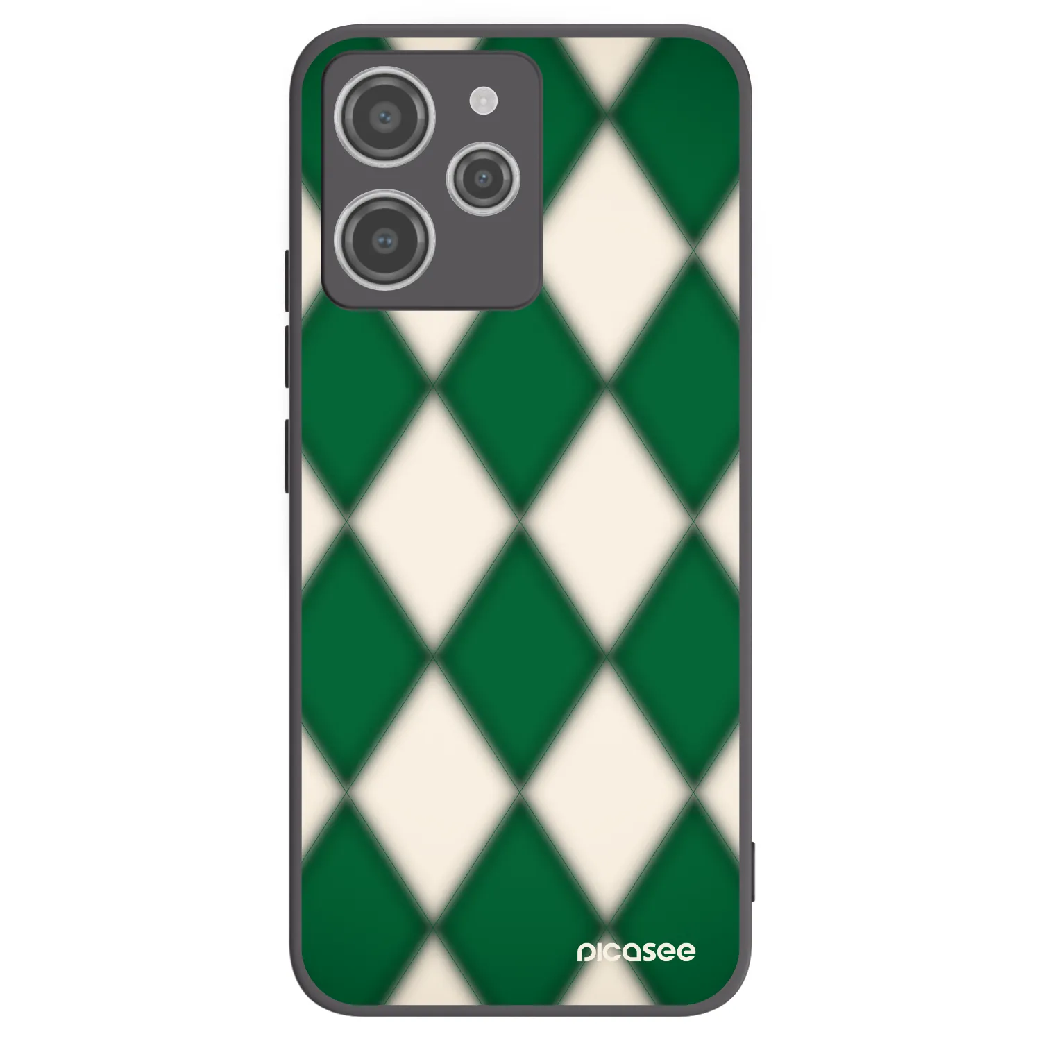 Picasee husă neagră din silicon pentru Xiaomi Redmi 12 4G - Emerald Diamond