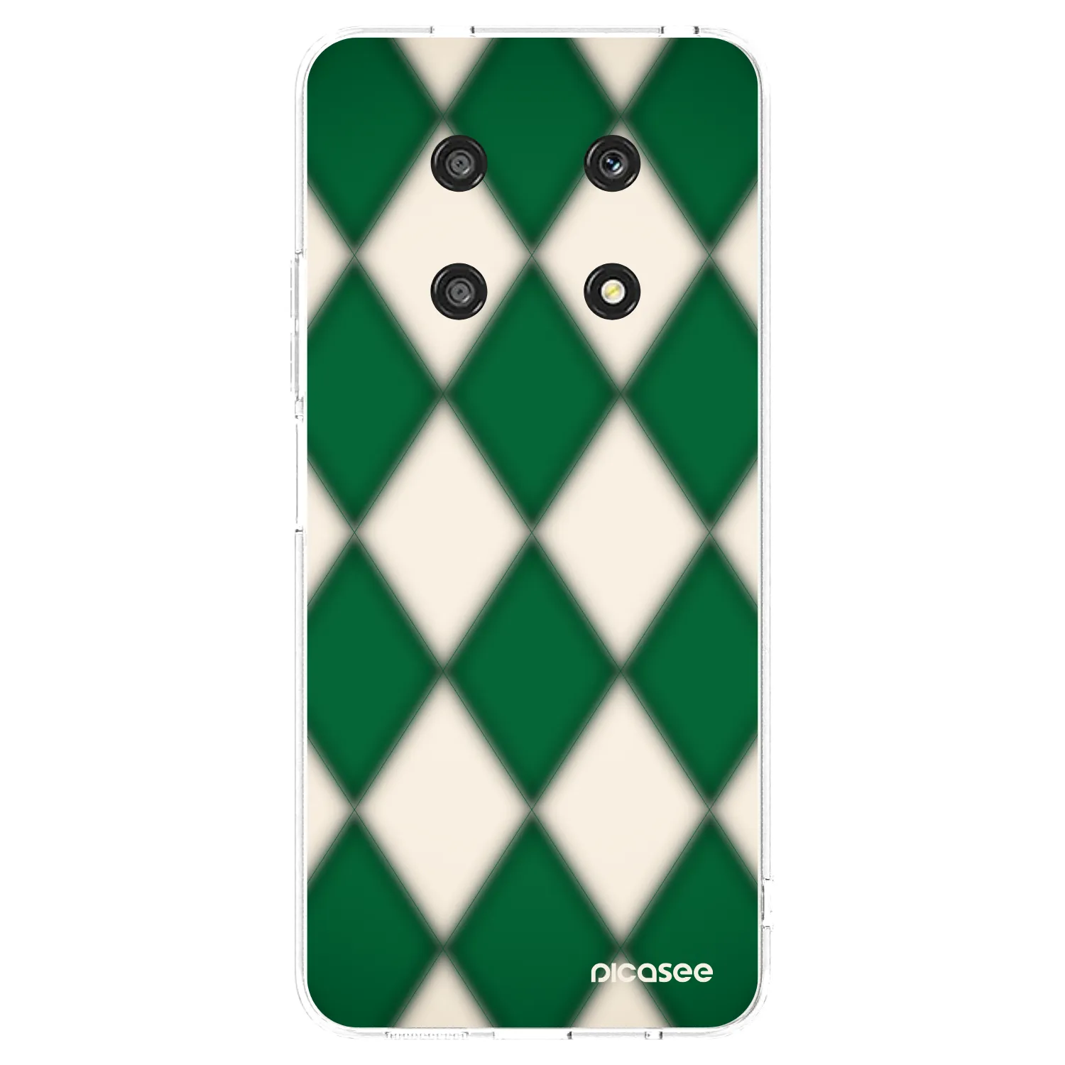 Picasee husă transparentă din silicon pentru Honor Magic4 Lite 5G - Emerald Diamond