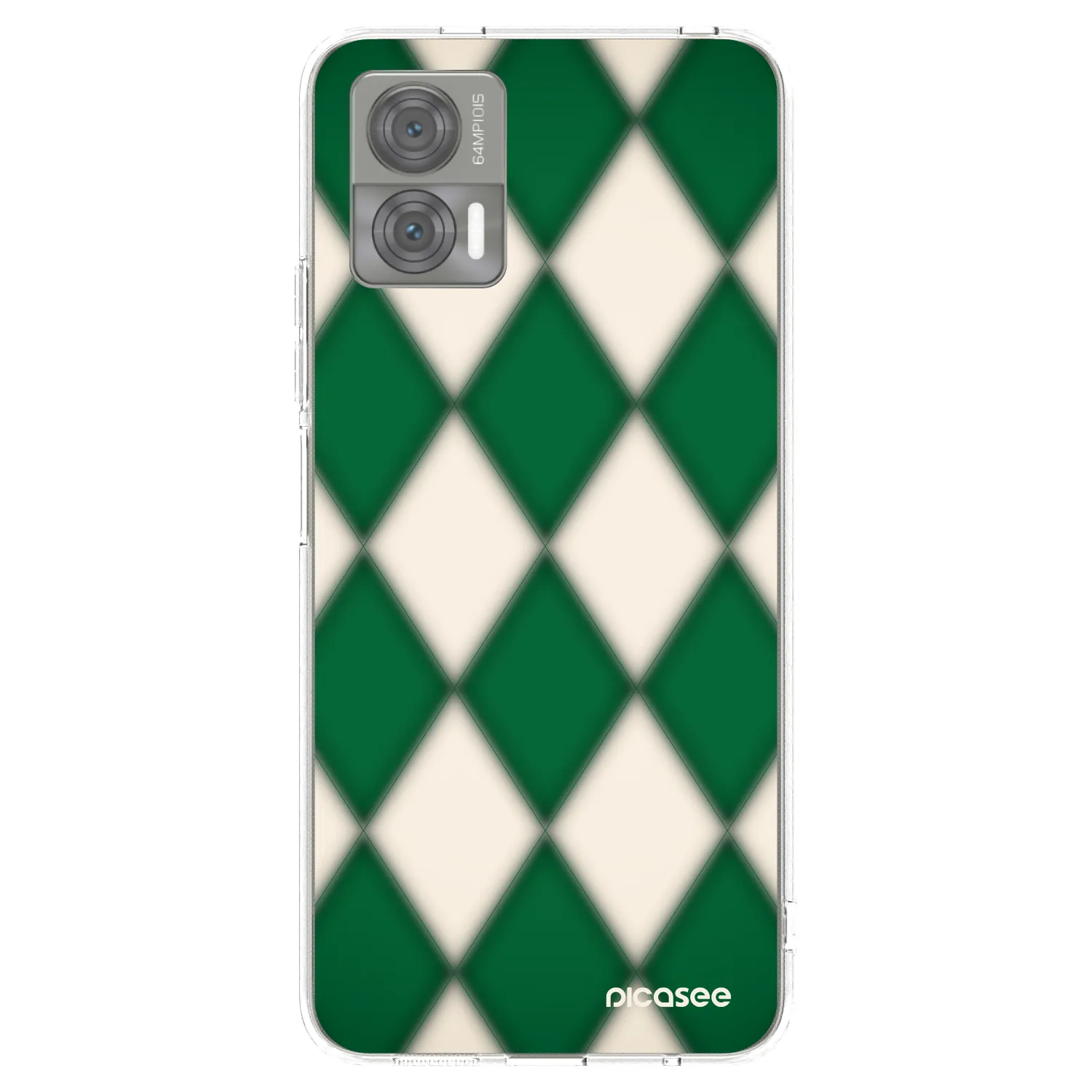 Picasee husă transparentă din silicon pentru Motorola Edge 30 Neo - Emerald Diamond
