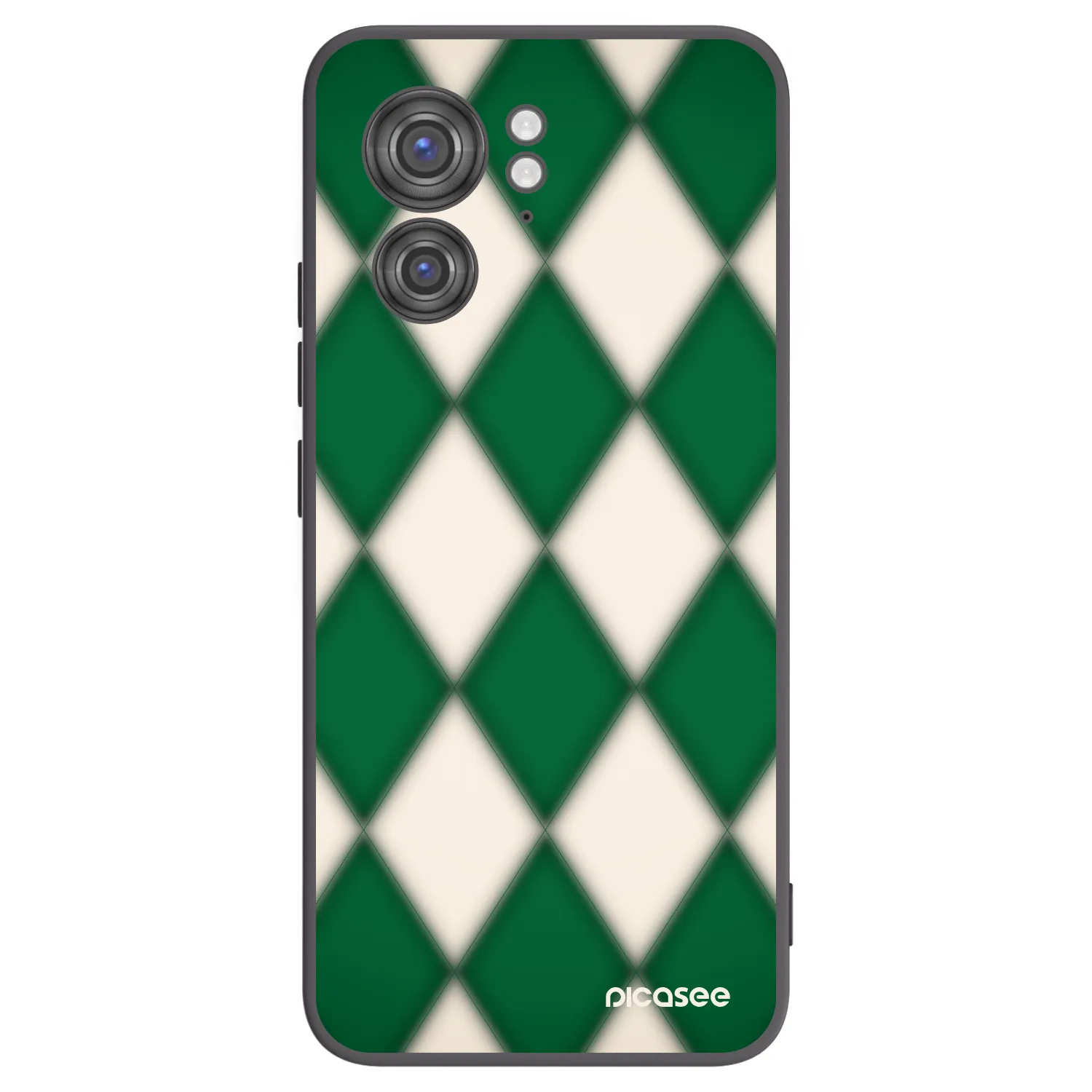 Picasee husă neagră din silicon pentru Motorola Edge 40 - Emerald Diamond