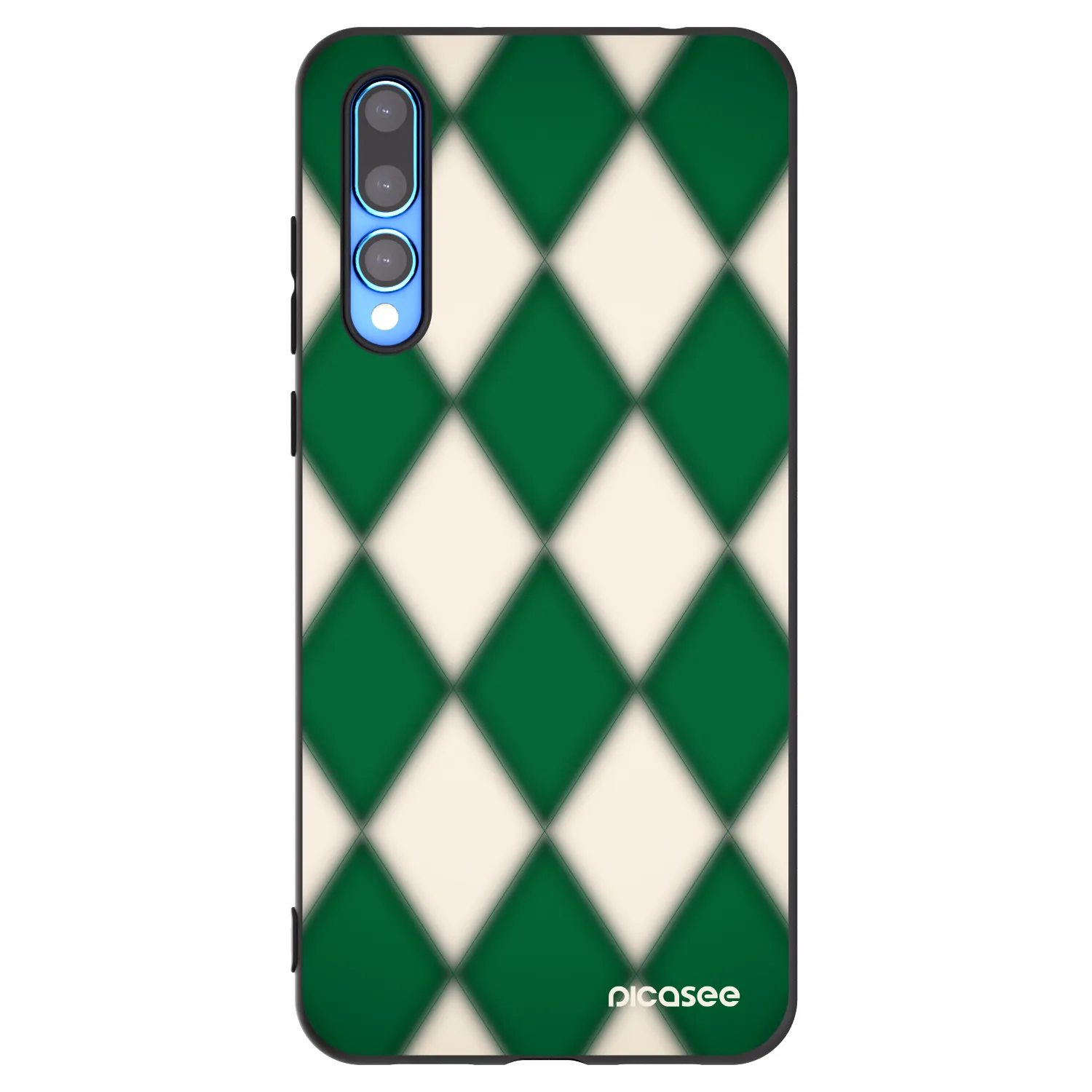 Picasee husă neagră din silicon pentru Huawei P20 Pro - Emerald Diamond
