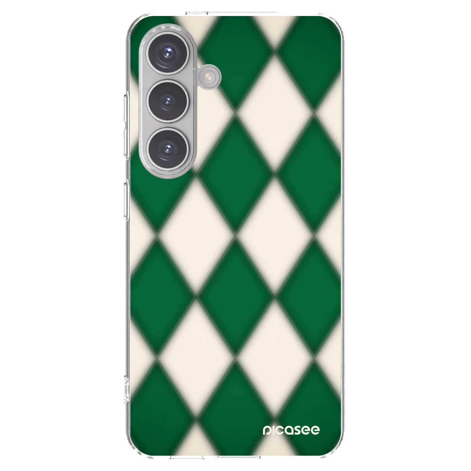 Picasee husă transparentă din silicon pentru Samsung Galaxy S24 S921B 5G - Emerald Diamond
