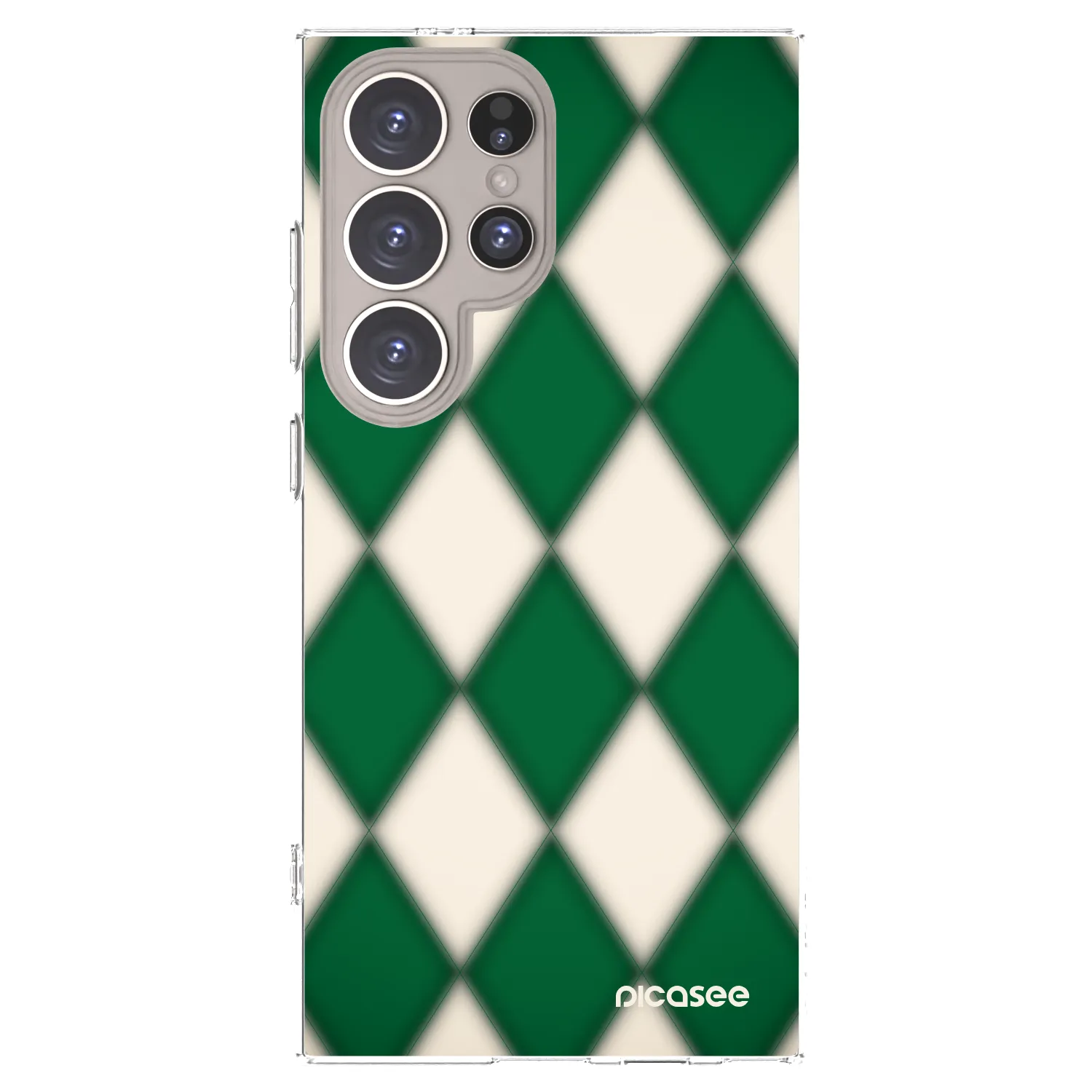 Picasee husă transparentă din silicon pentru Samsung Galaxy S24 Ultra S928B 5G - Emerald Diamond