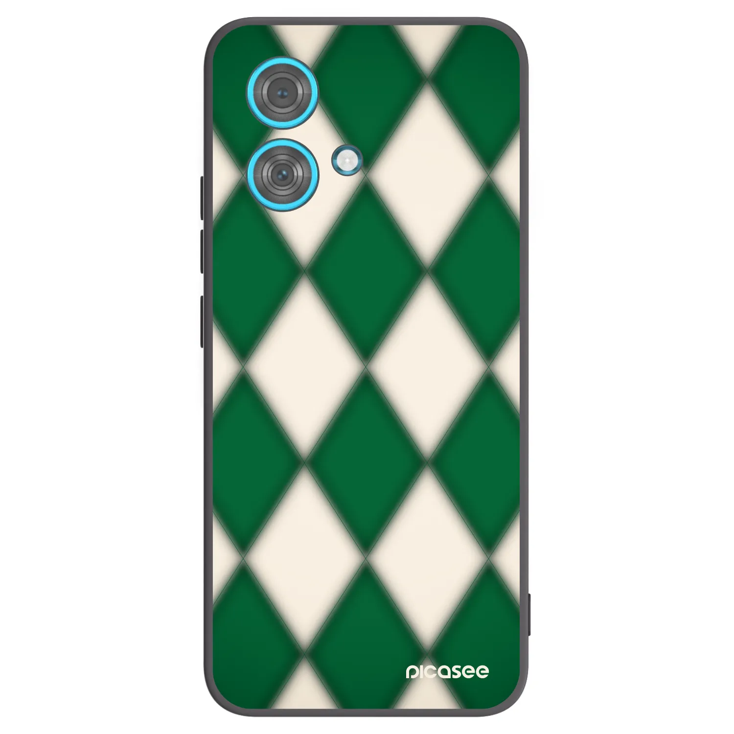 Picasee husă neagră din silicon pentru Motorola Edge 40 Neo - Emerald Diamond