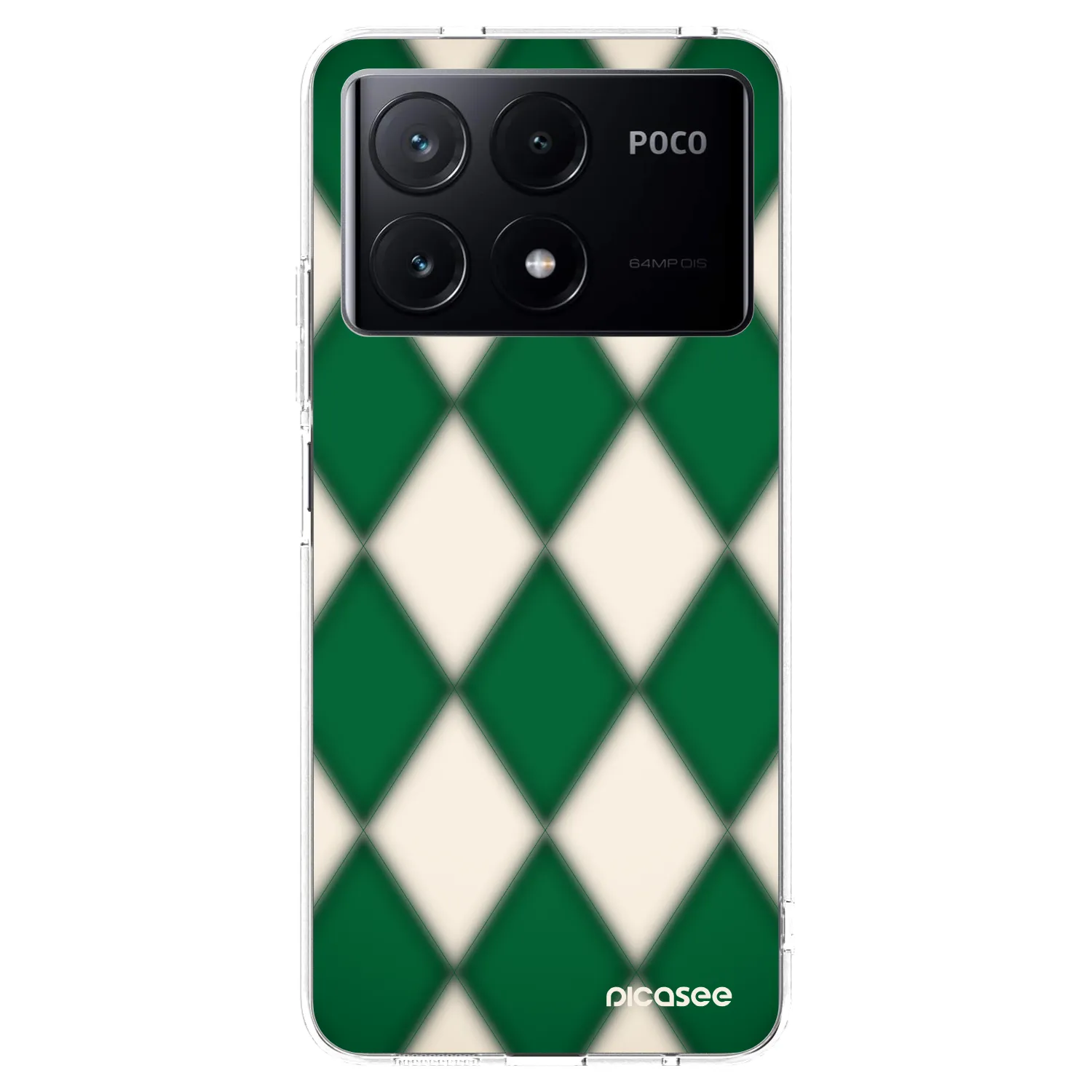 Picasee husă transparentă din silicon pentru Xiaomi Poco X6 Pro - Emerald Diamond