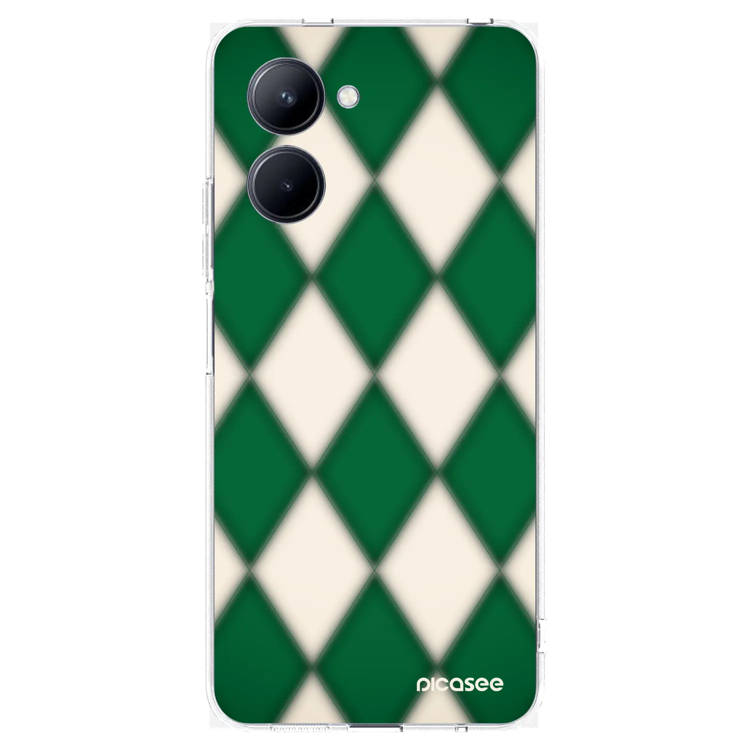 Picasee husă transparentă din silicon pentru Realme C33 (2023) - Emerald Diamond