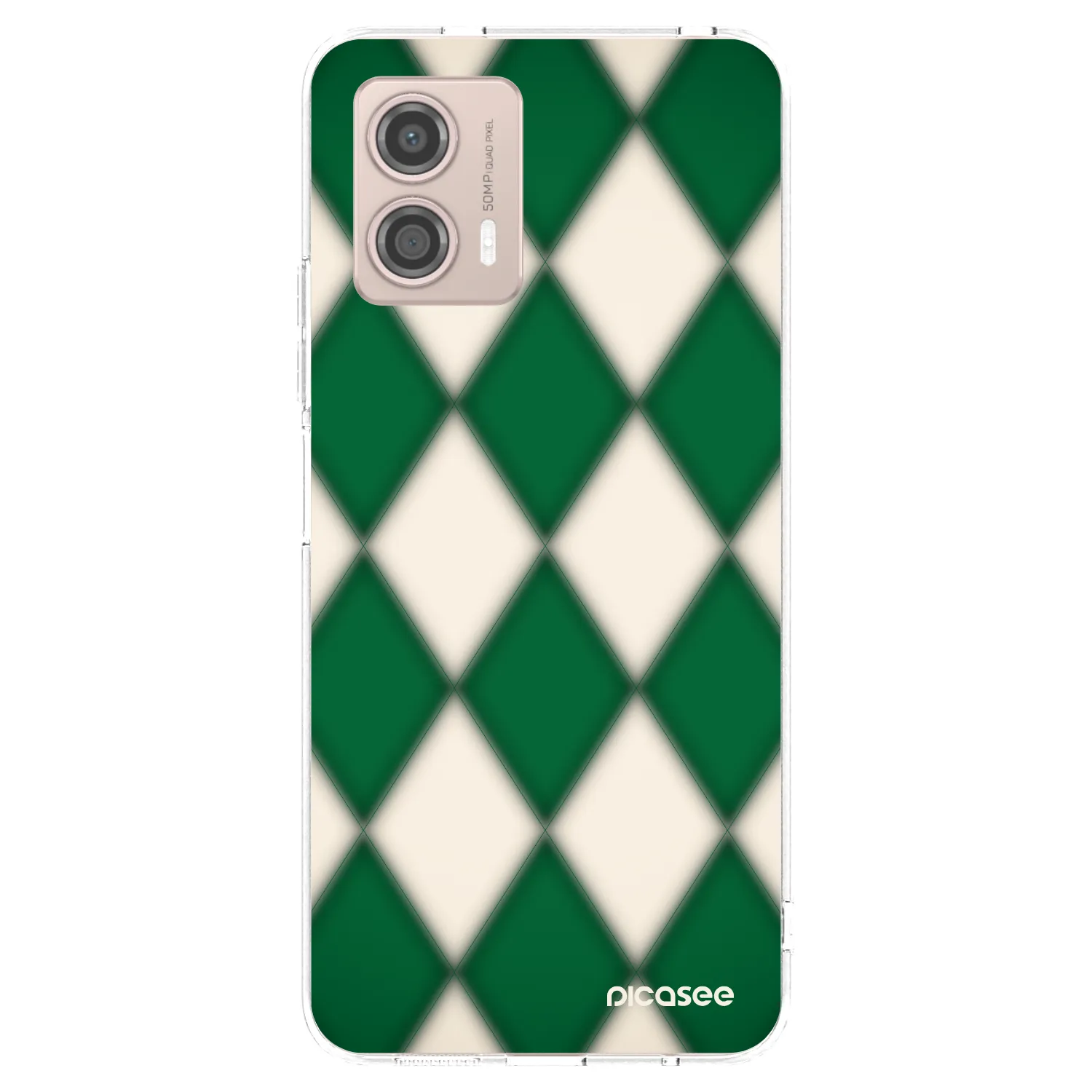 Picasee husă transparentă din silicon pentru Motorola Moto G53 5G - Emerald Diamond