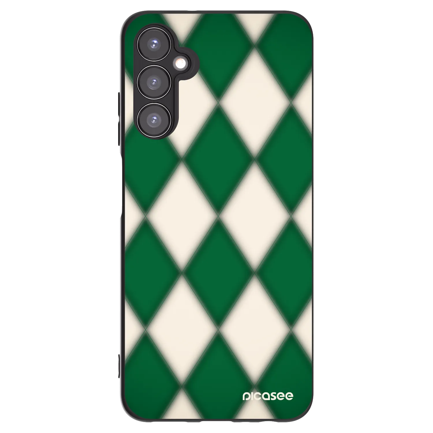 Picasee husă neagră din silicon pentru Samsung Galaxy A05s A057G - Emerald Diamond