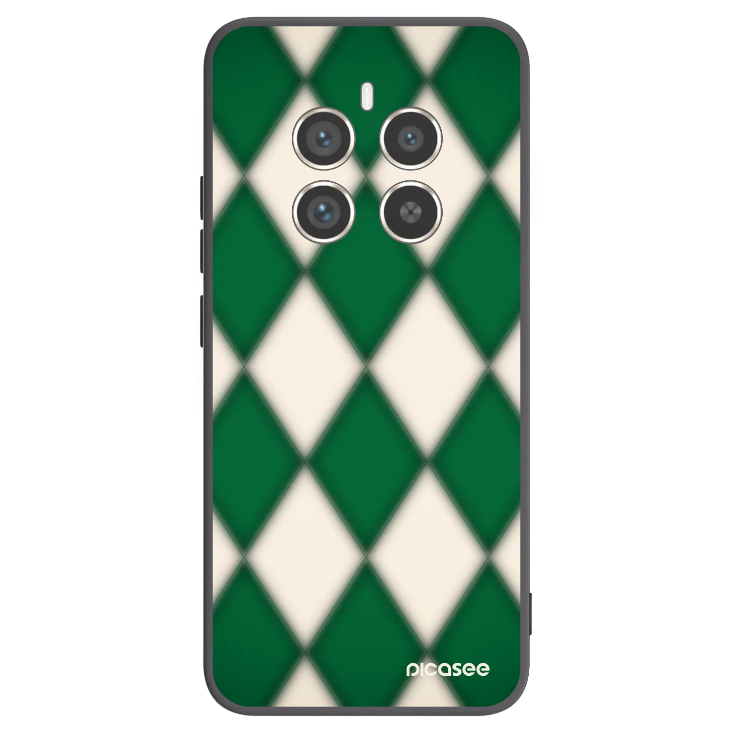 Picasee husă neagră din silicon pentru Realme 12 Pro 5G - Emerald Diamond
