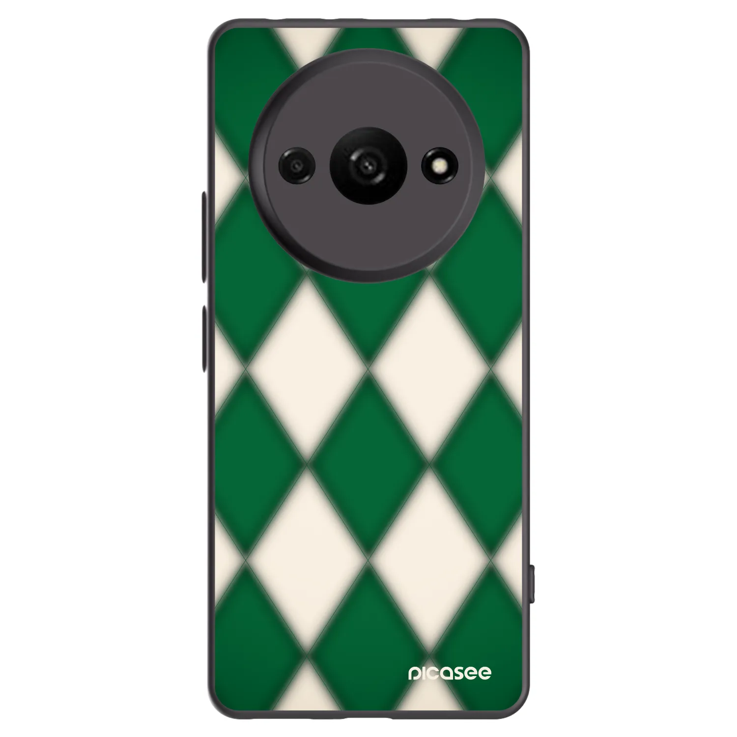 Picasee husă neagră din silicon pentru Xiaomi Redmi A3 - Emerald Diamond