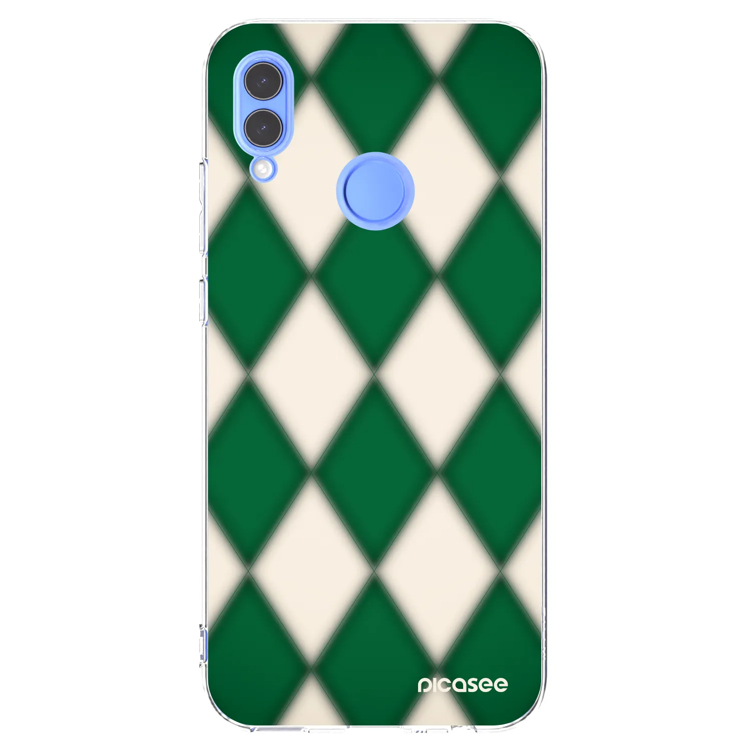 Picasee husă transparentă din silicon pentru Honor 10 Lite - Emerald Diamond