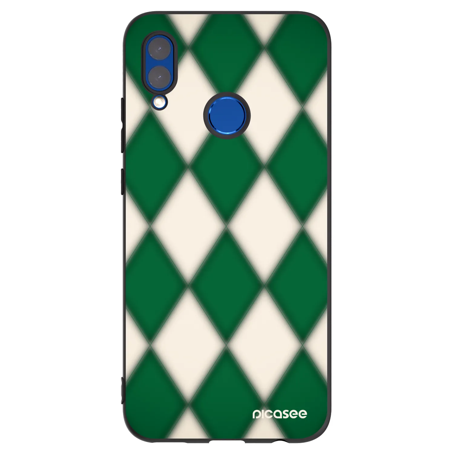 Picasee husă neagră din silicon pentru Honor 10 Lite - Emerald Diamond