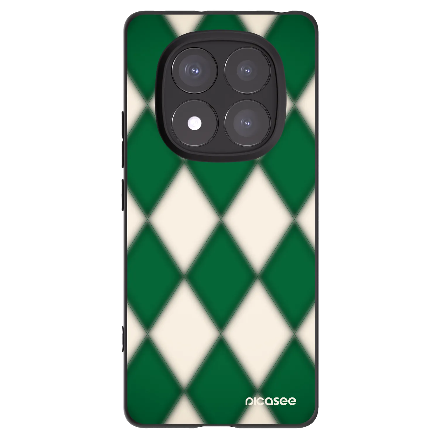 Picasee husă neagră din silicon pentru Xiaomi Redmi Note 14 Pro 5G - Emerald Diamond