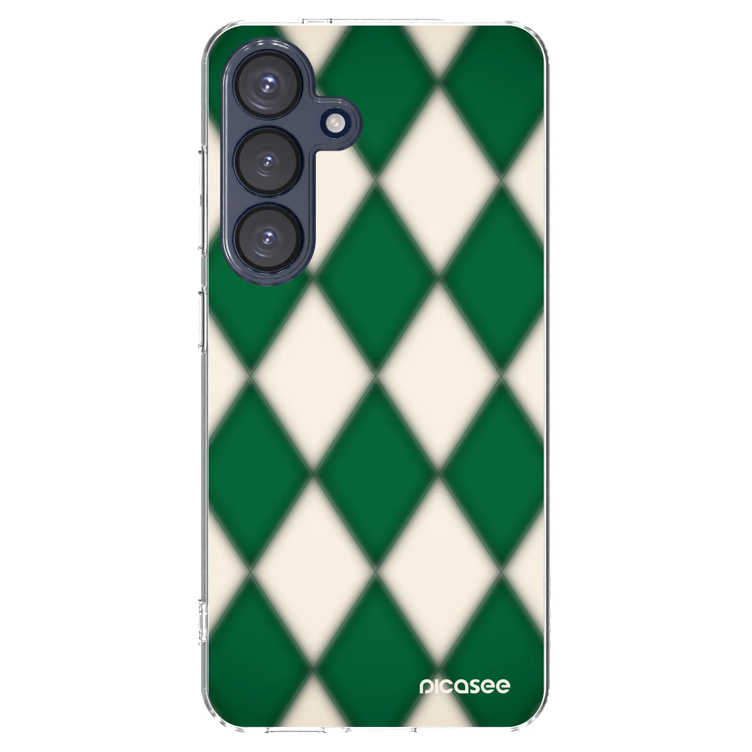 Picasee husă transparentă din silicon pentru Samsung Galaxy S25 5G - Emerald Diamond