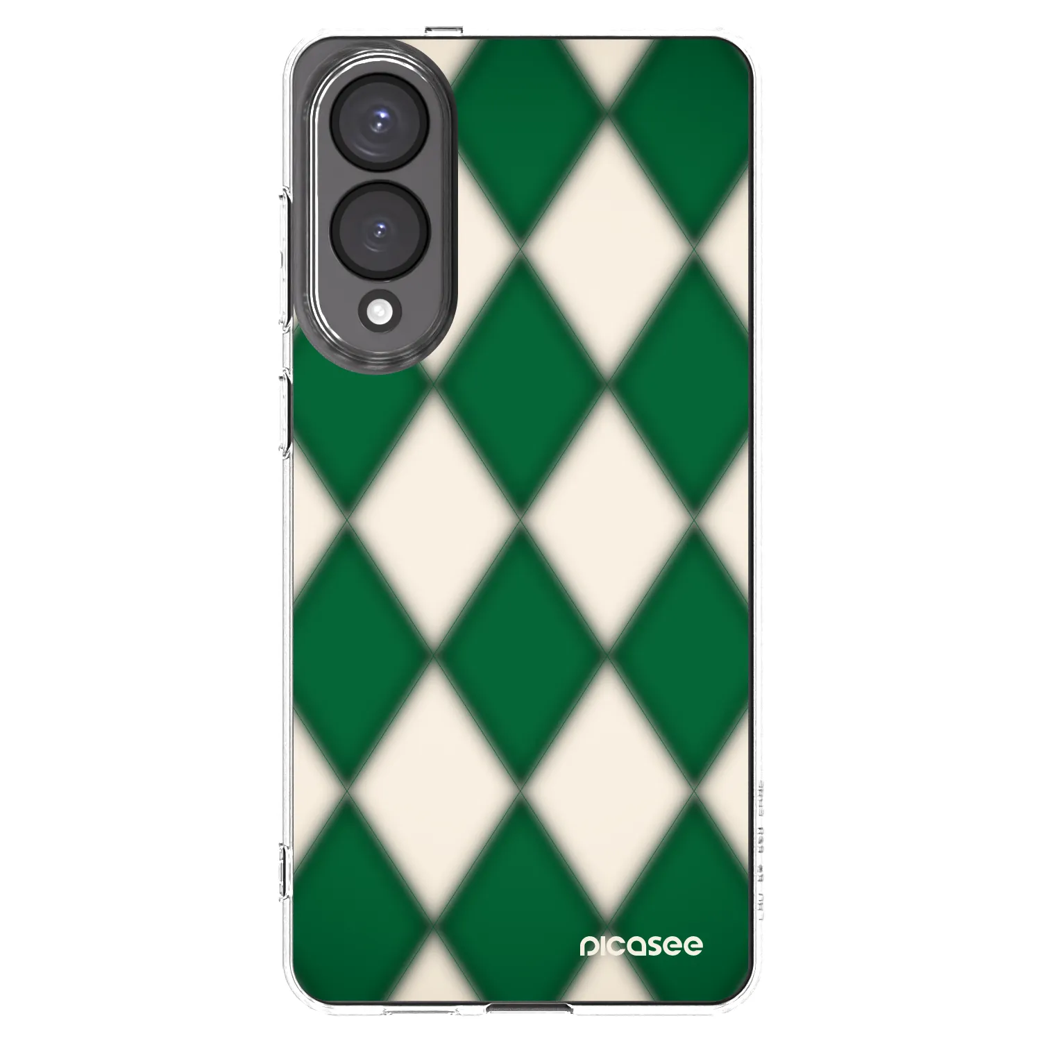 Picasee husă transparentă din silicon pentru Samsung Galaxy S25 Edge 5G - Emerald Diamond