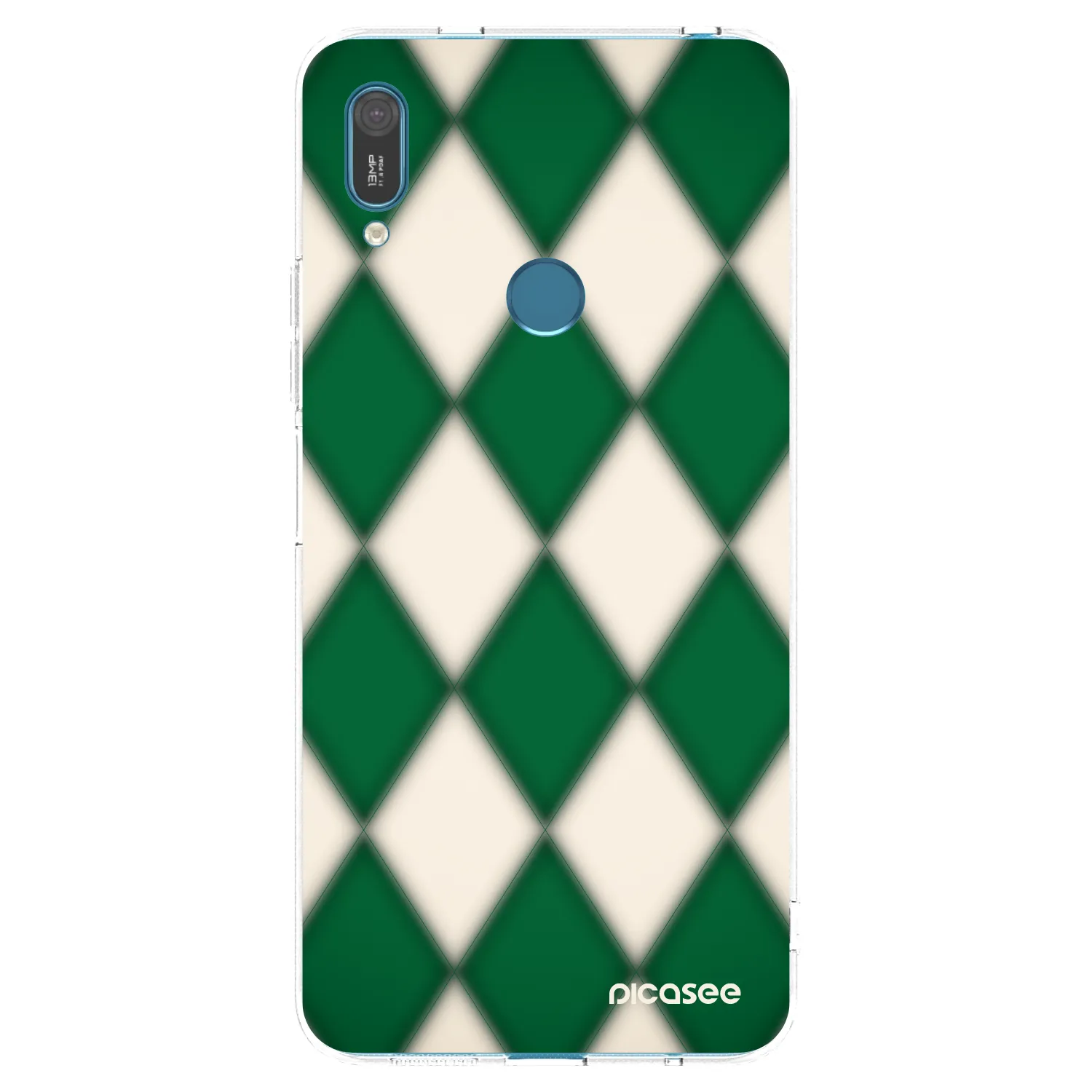 Picasee husă transparentă din silicon pentru Huawei Y7 2019 - Emerald Diamond