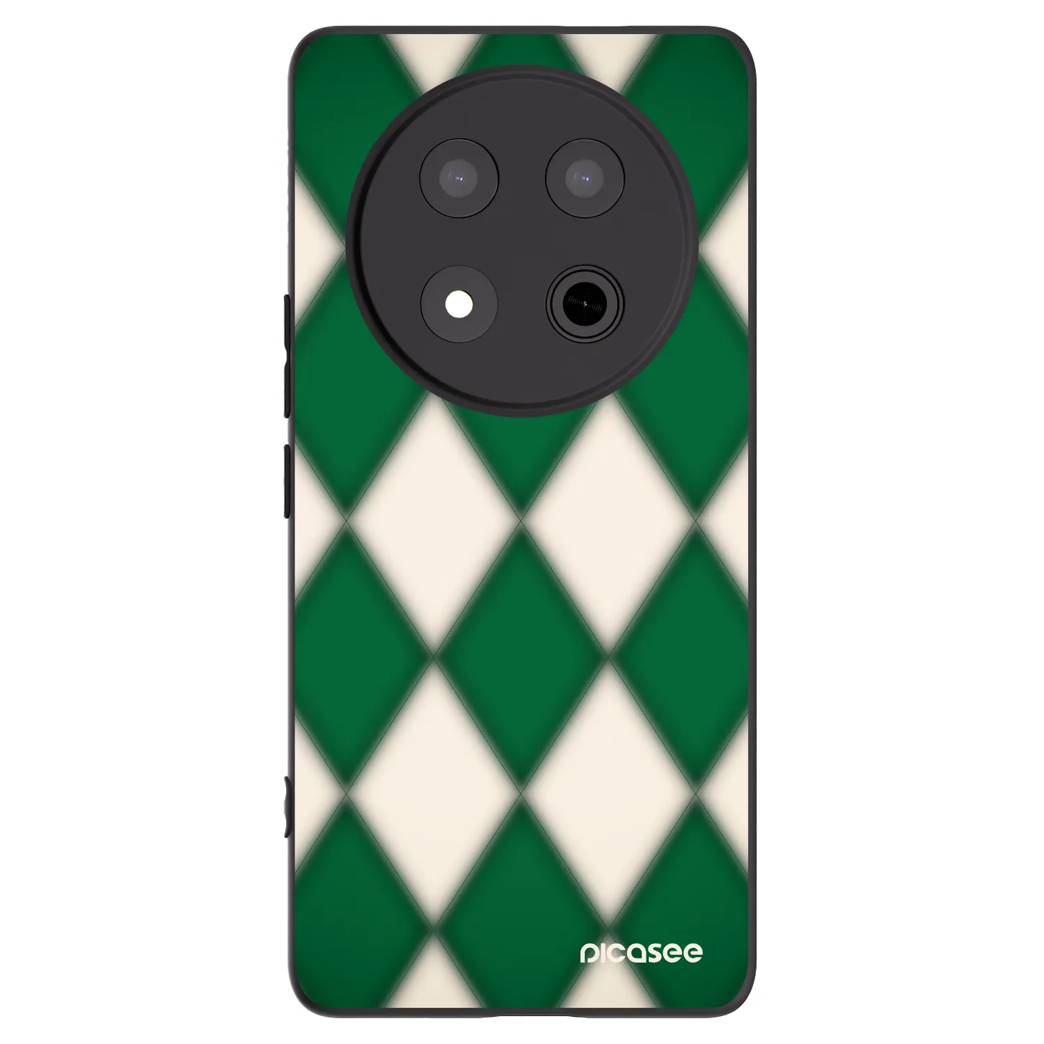 Picasee husă neagră din silicon pentru Honor Magic7 Lite 5G - Emerald Diamond
