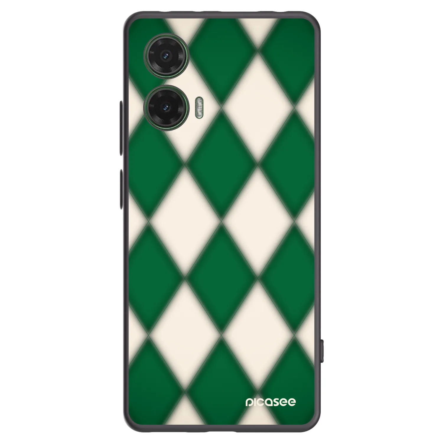 Picasee husă neagră din silicon pentru Motorola Moto G35 5G - Emerald Diamond