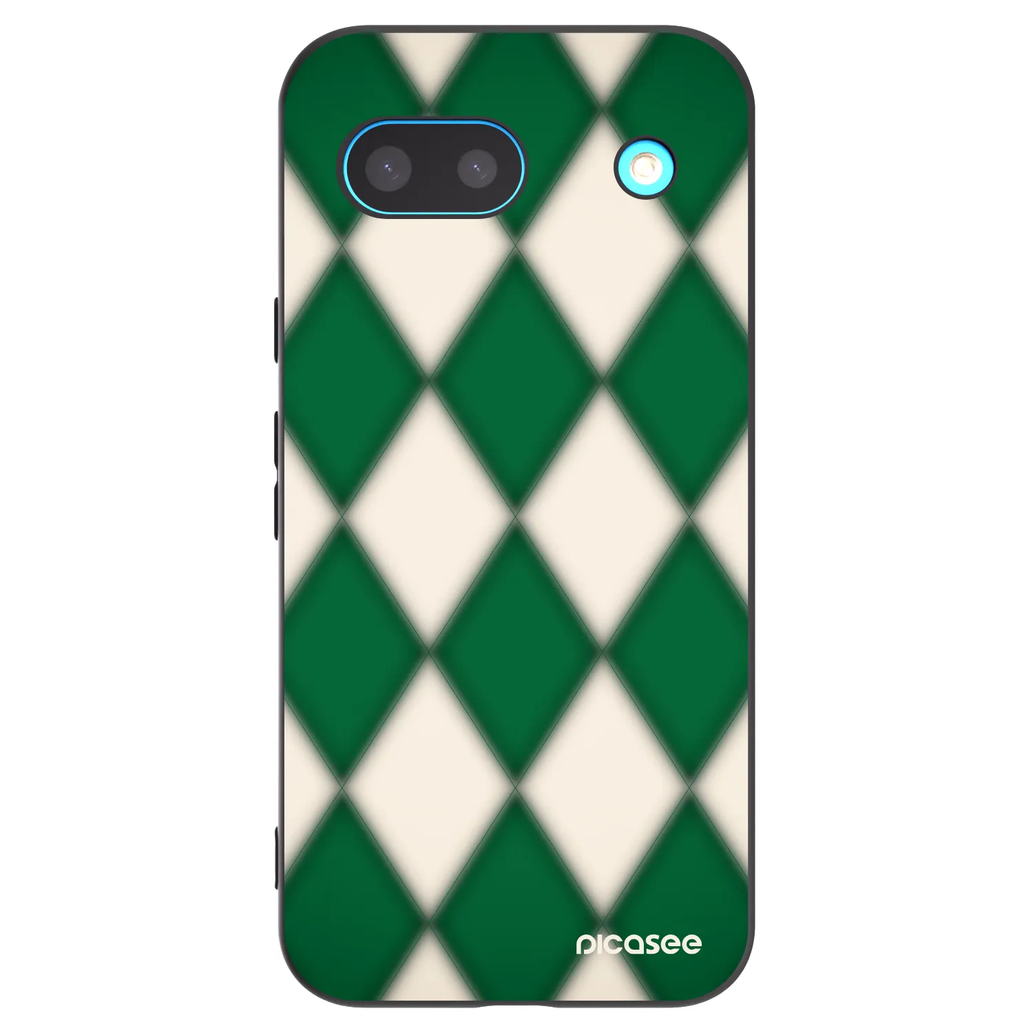 Picasee husă neagră din silicon pentru Google Pixel 8 - Emerald Diamond