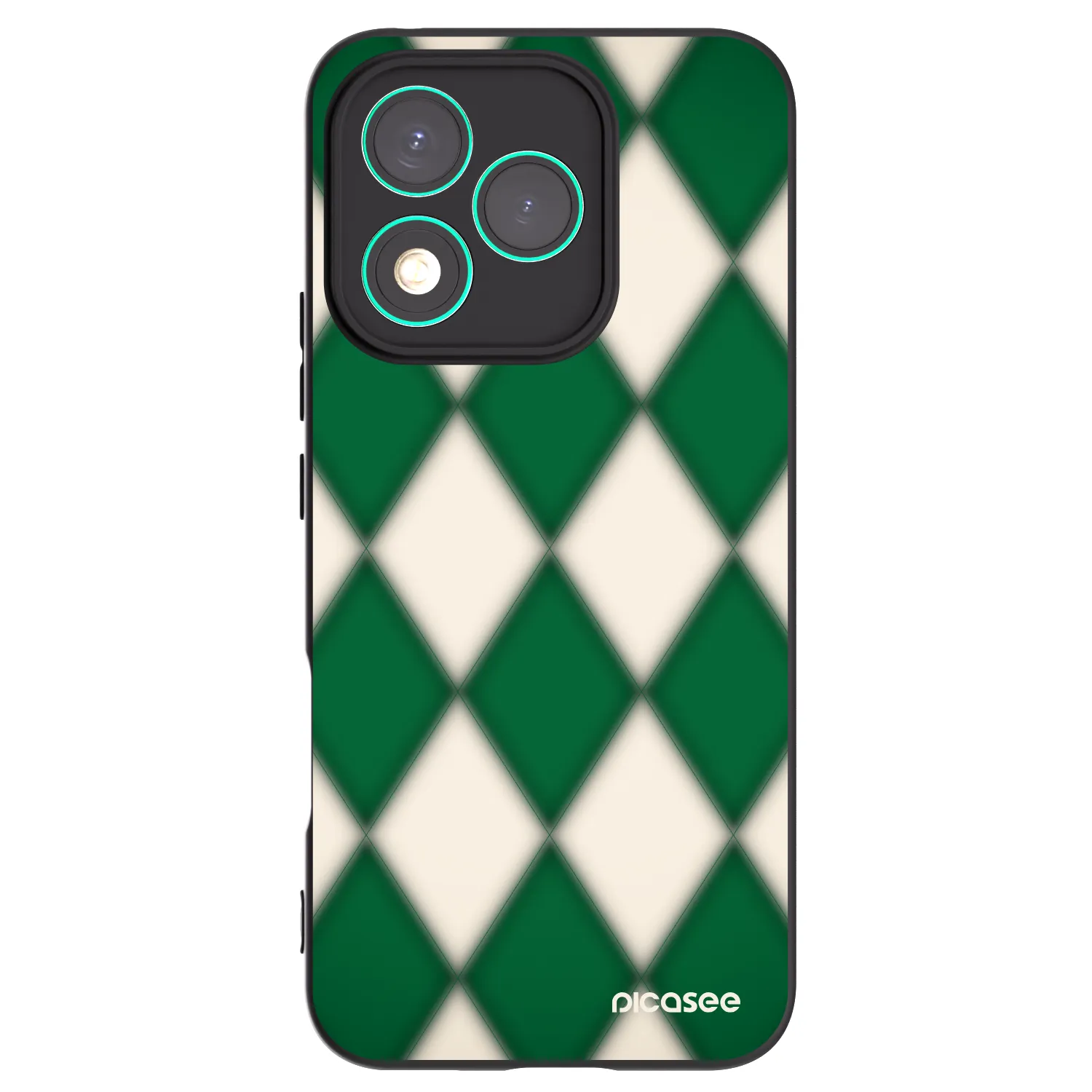 Picasee husă neagră din silicon pentru Honor 400 Lite 5G - Emerald Diamond