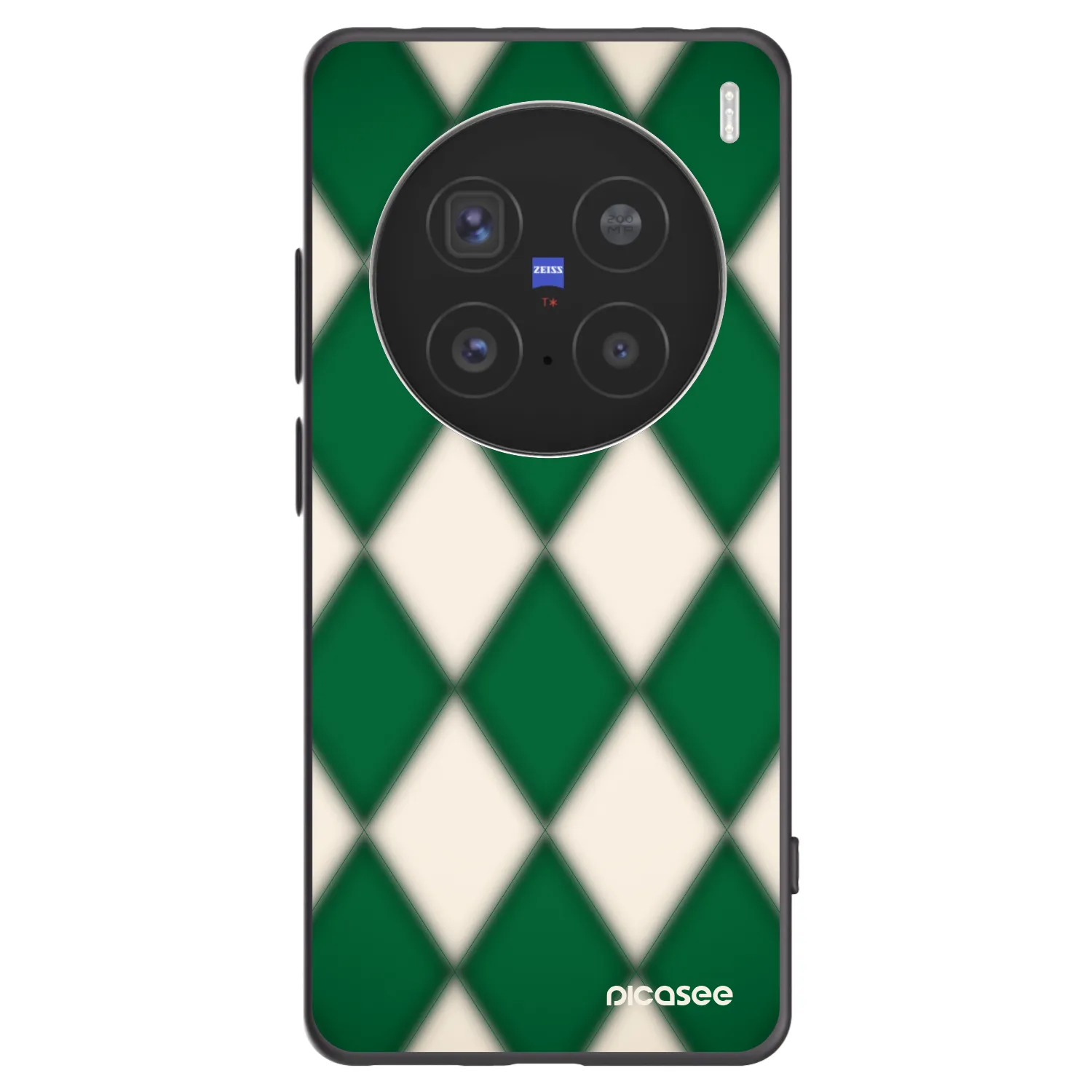 Picasee husă neagră din silicon pentru Vivo X200 Pro - Emerald Diamond