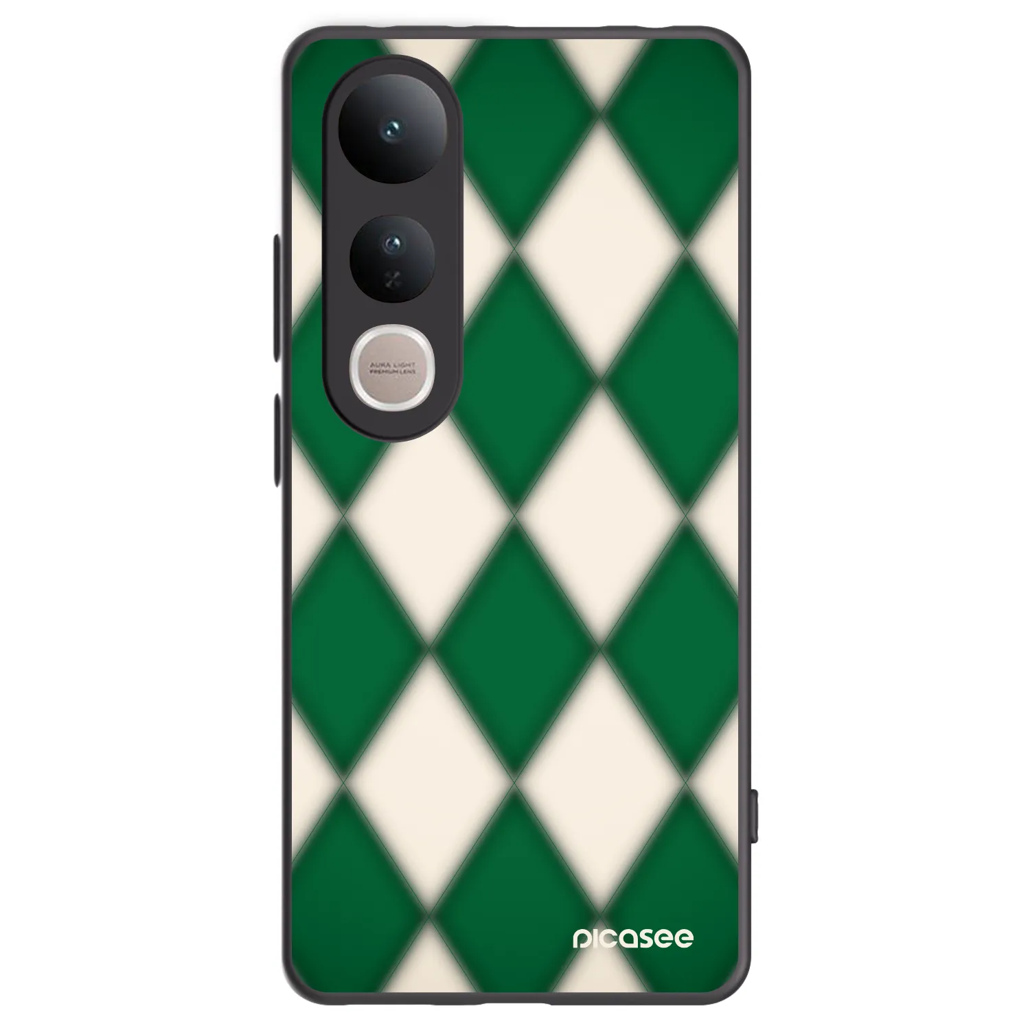 Picasee husă neagră din silicon pentru Vivo V50 Lite 5G - Emerald Diamond