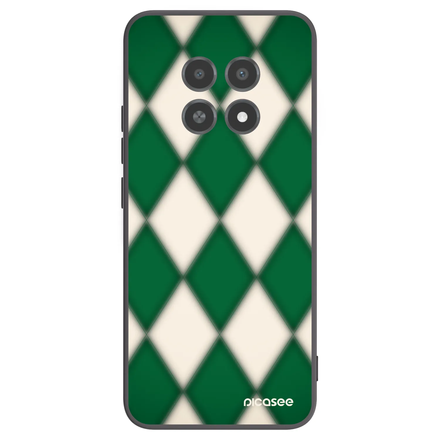 Picasee husă neagră din silicon pentru Realme 12X - Emerald Diamond