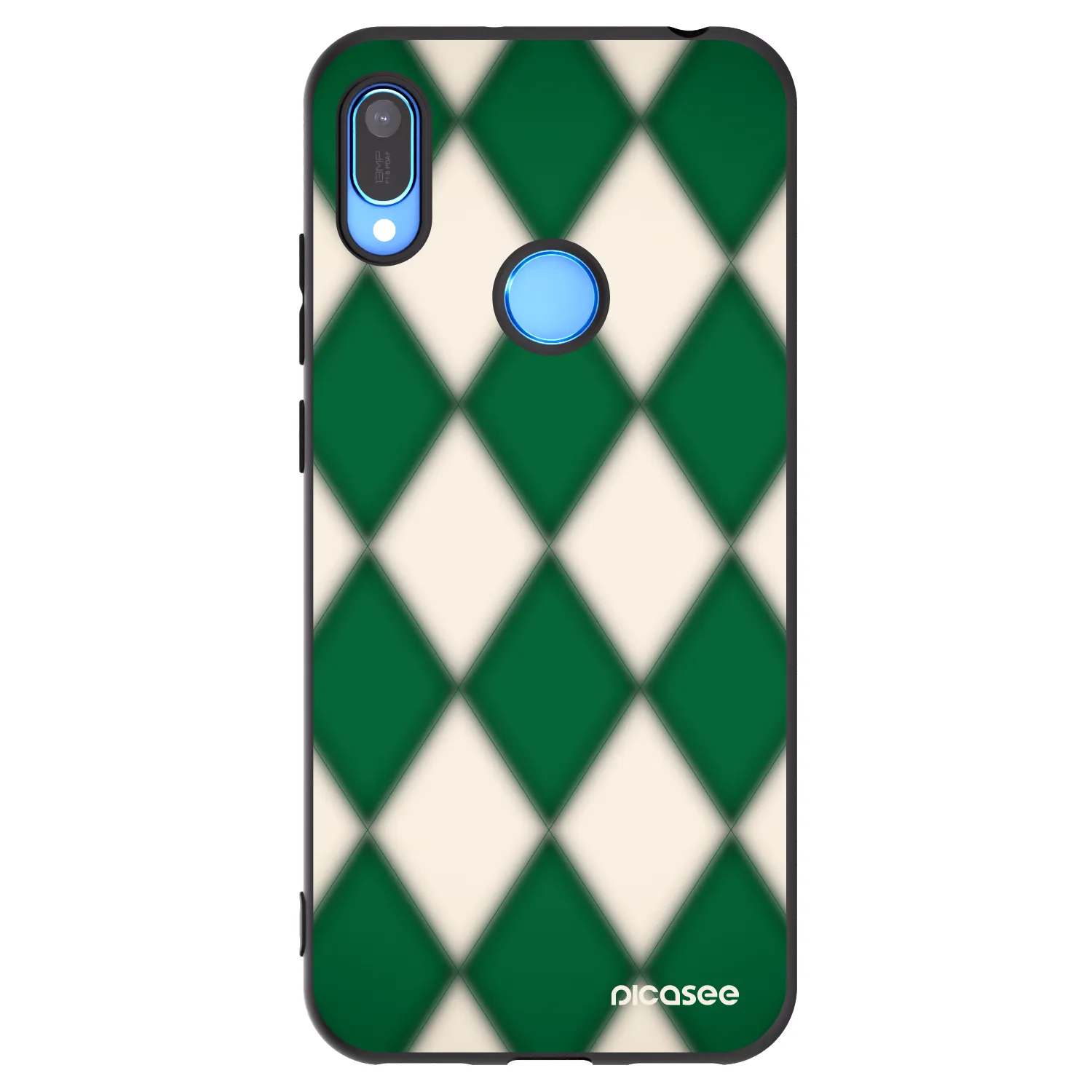 Picasee husă neagră din silicon pentru Huawei Y6 2019 - Emerald Diamond