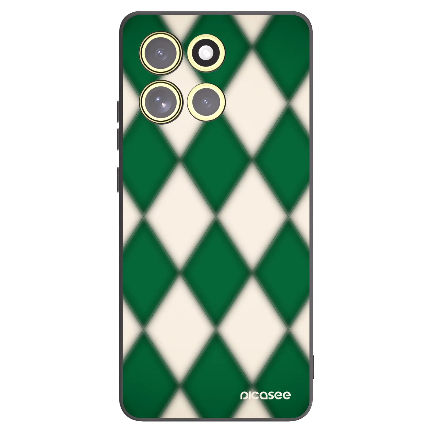 Picasee husă neagră din silicon pentru Motorola Moto G86 5G - Emerald Diamond